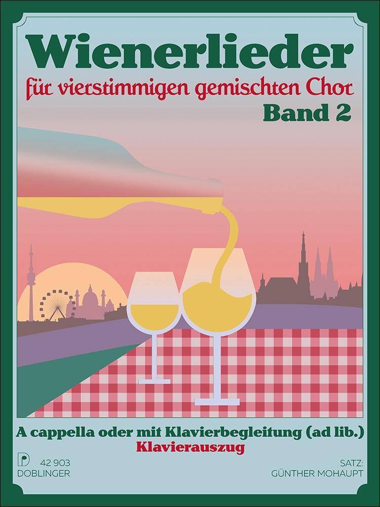 Wienerlieder, für vierstimmigen gemischten Chor, Klavierauszug. Bd.2 Der rechte Einstieg für Kinder im Vorschulalter