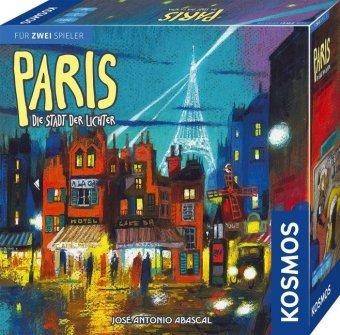 Paris - Die Stadt der Lichter Spieleranzahl: 2, Spieldauer (Min.): 30, Gesellschaftsspiel