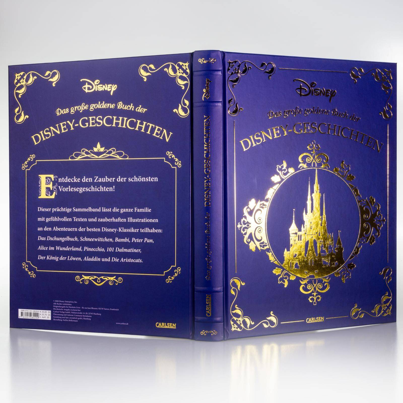 Disney: Das große goldene Buch der Disney-Geschichten Zauberhaftes Vorlesebuch für die ganze Familie