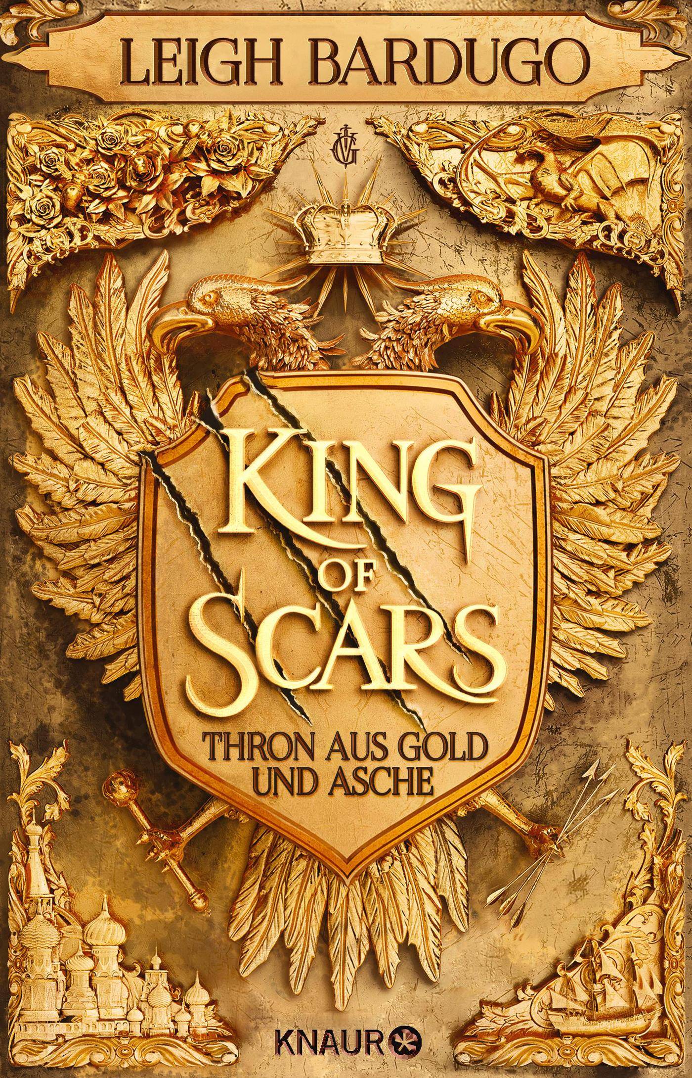 King of Scars Thron aus Gold und Asche