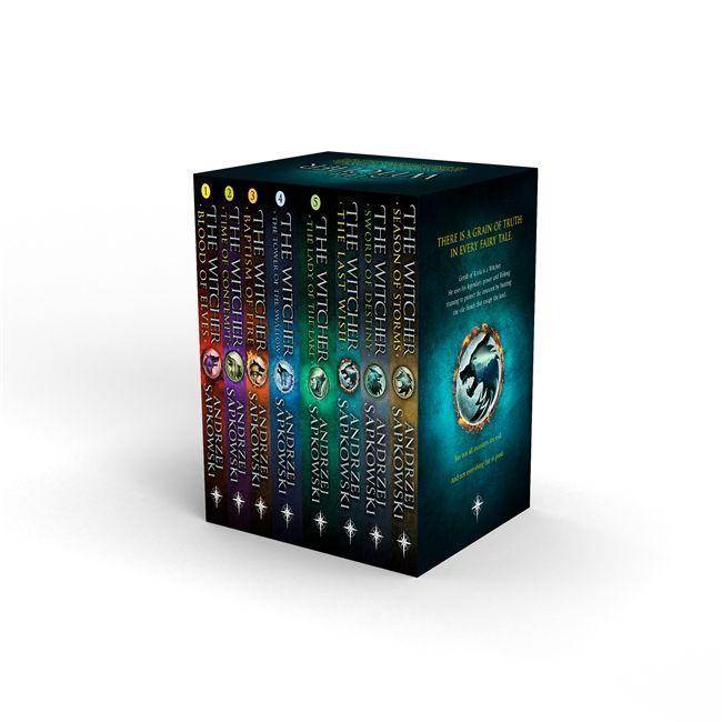 The Witcher Boxed Set, 8 Bde. The Last Wish, Sword of Destiny, Blood of Elves, Time of Contempt, Baptism of Fire, The Tower of The Swallow, The Lady