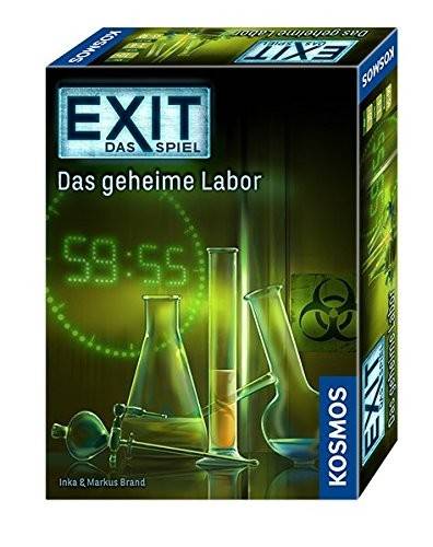 EXIT - Das geheime Labor Ausgezeichnet mit Kennerspiel des Jahres 2017