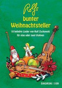 Zuckowski: Rolfs/Weihnachtsteller 10 Hits für eine oder zwei Violinen