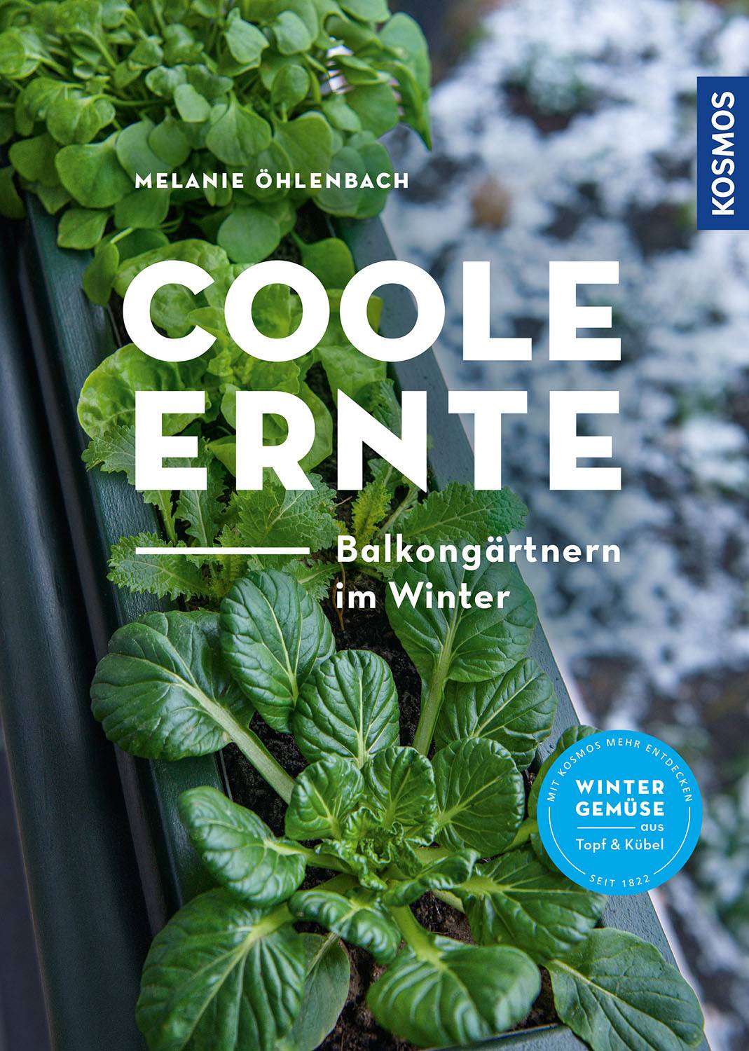 Coole Ernte Balkongärtnern im Winter