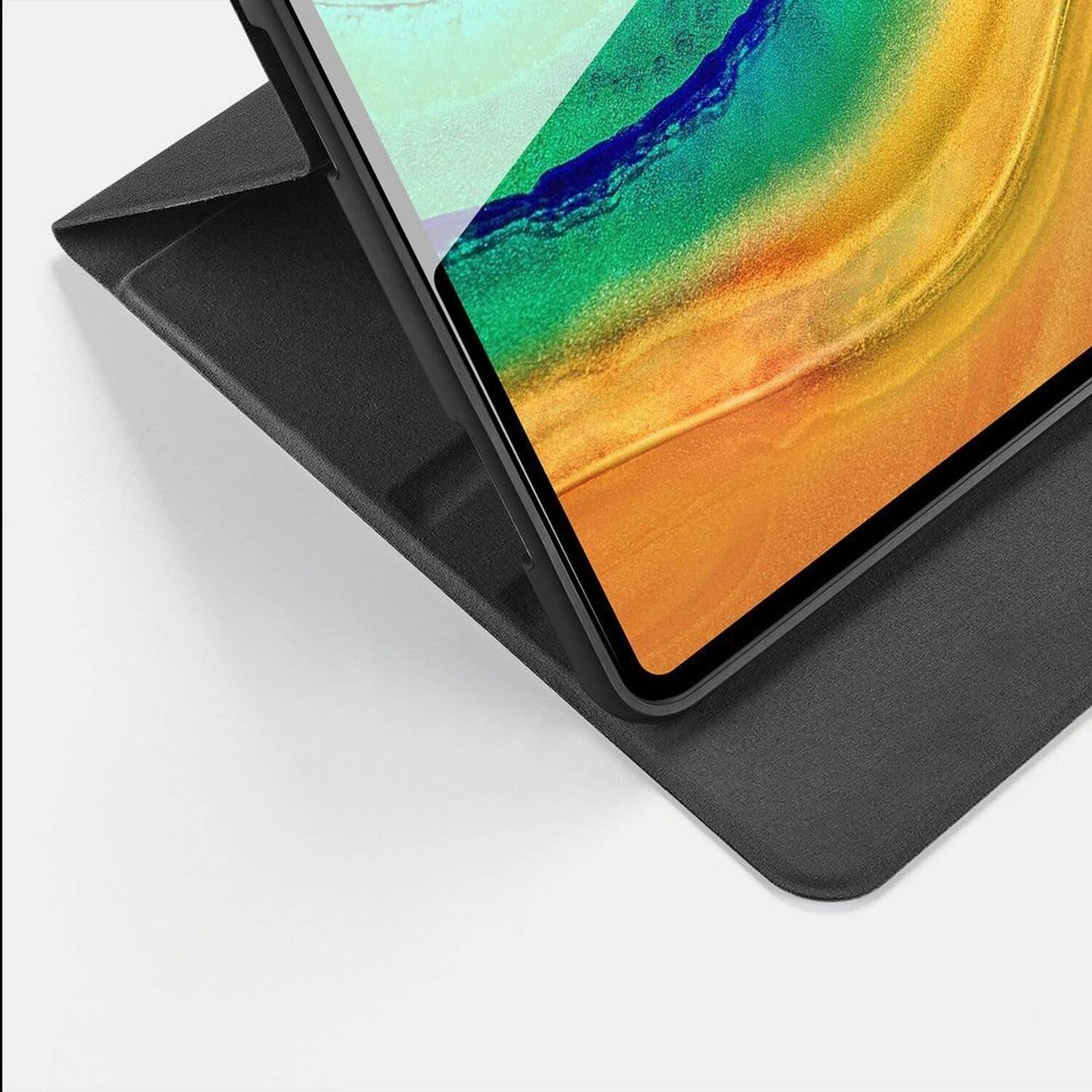 Dux Ducis Hartschale mit Smart Sleep und integrierter Standfunktion Schutz Hülle für HUAWEI MATEPAD Pro 10.8" Schwarz