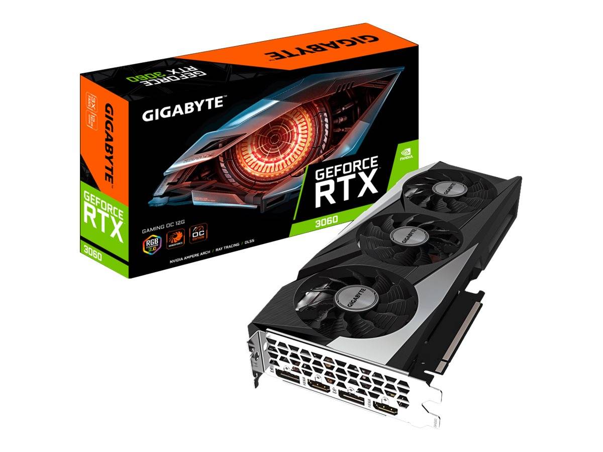 Gigabyte GeForce RTX 3060 GAMING OC 12G - Grafikkarten