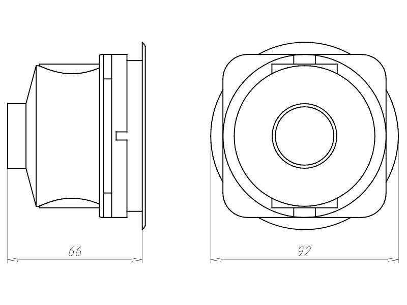 Kaiser Abzweigdose 1276-70
