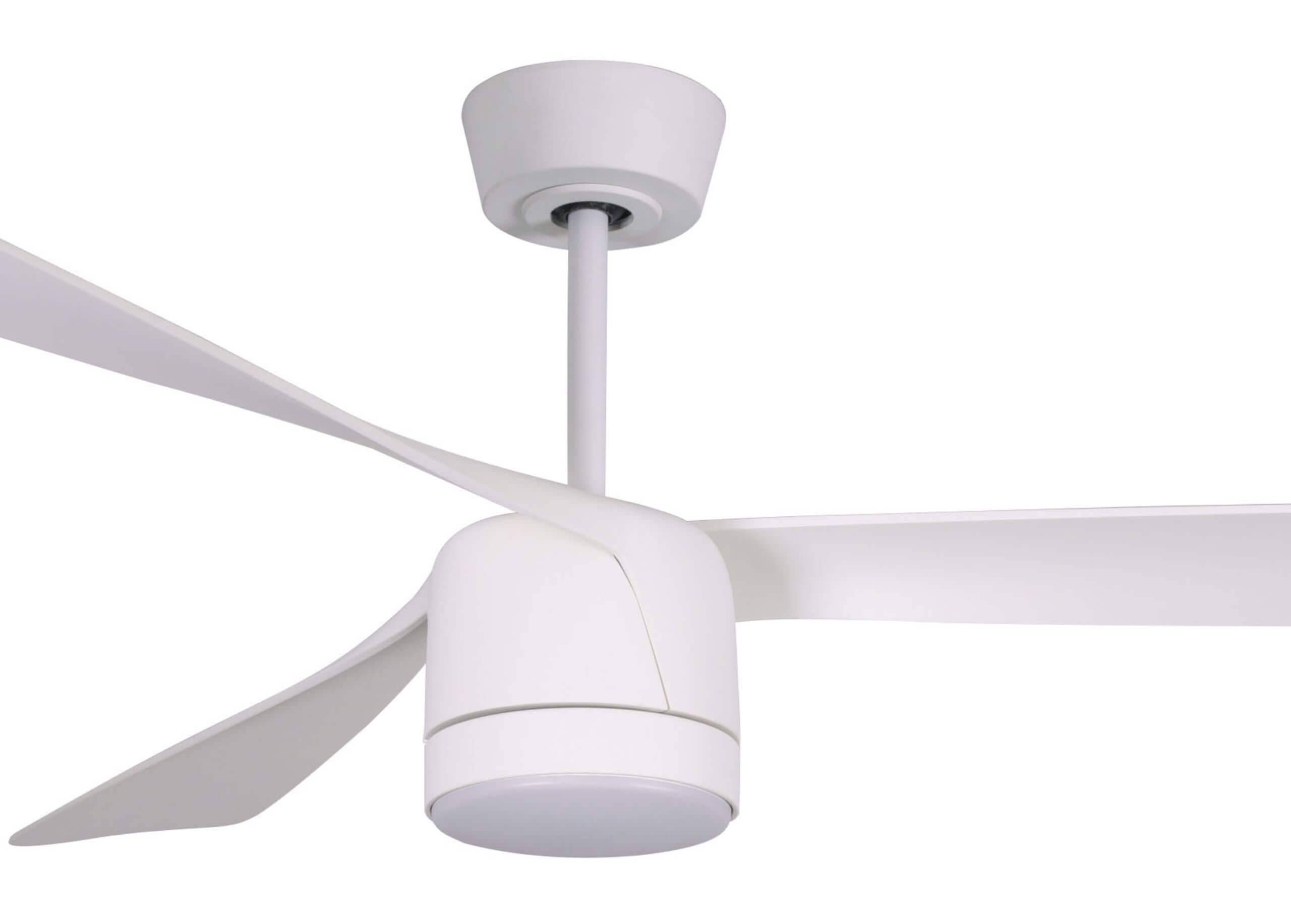 DC Deckenventilator Peregrine Weiß mit LED