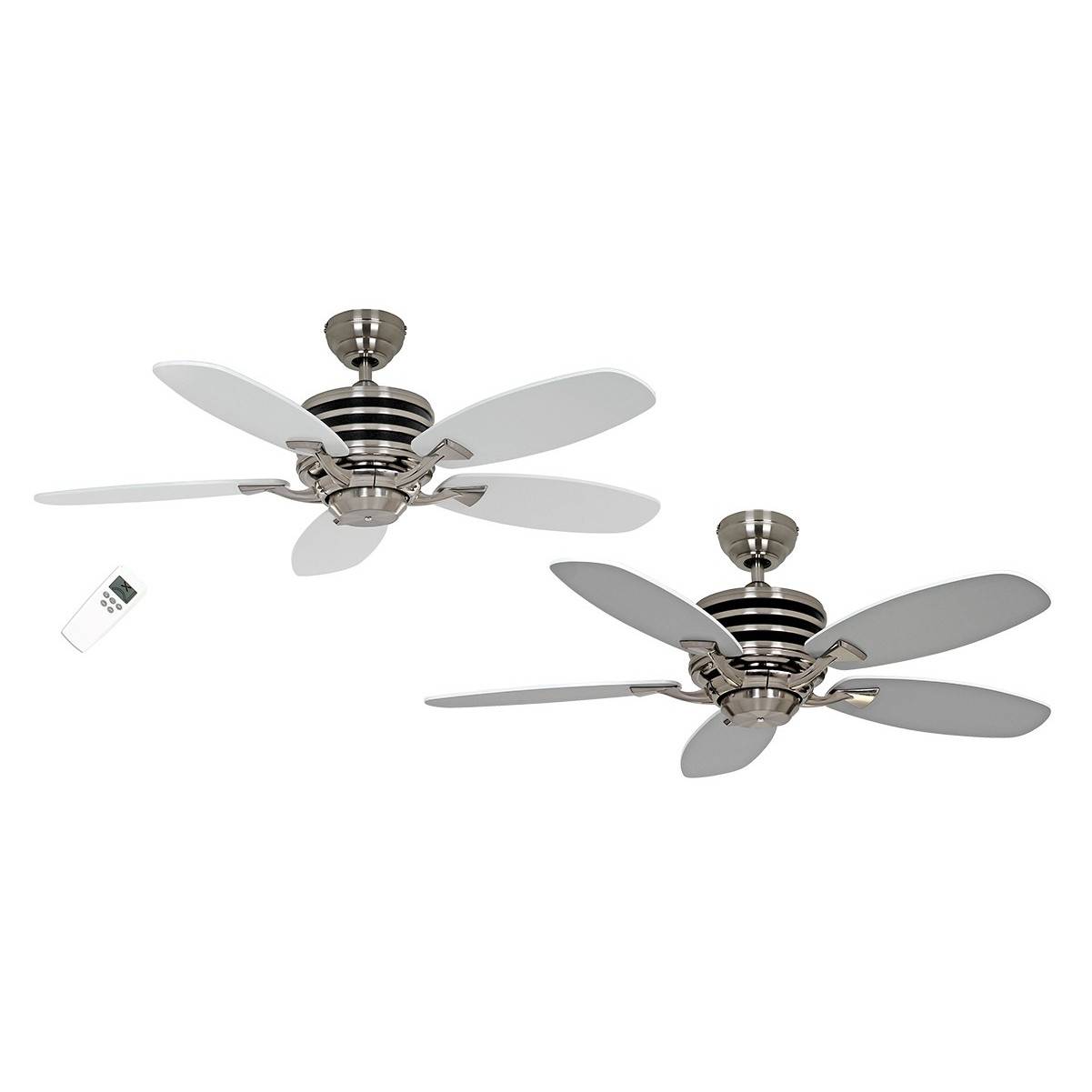 Energiespar Deckenventilator Eco Gamma Weiß / Hellgrau