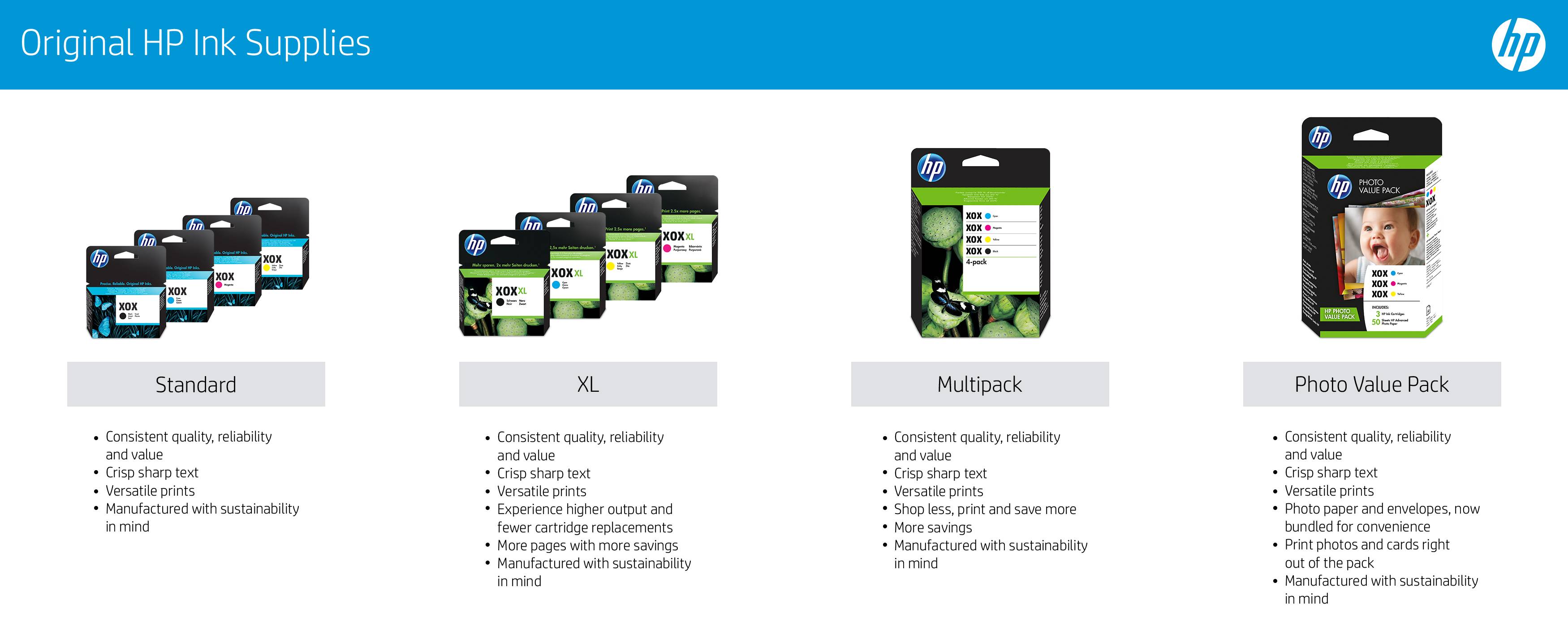 HP 304 - Schwarz - Original - Tintenpatrone - für AMP 130