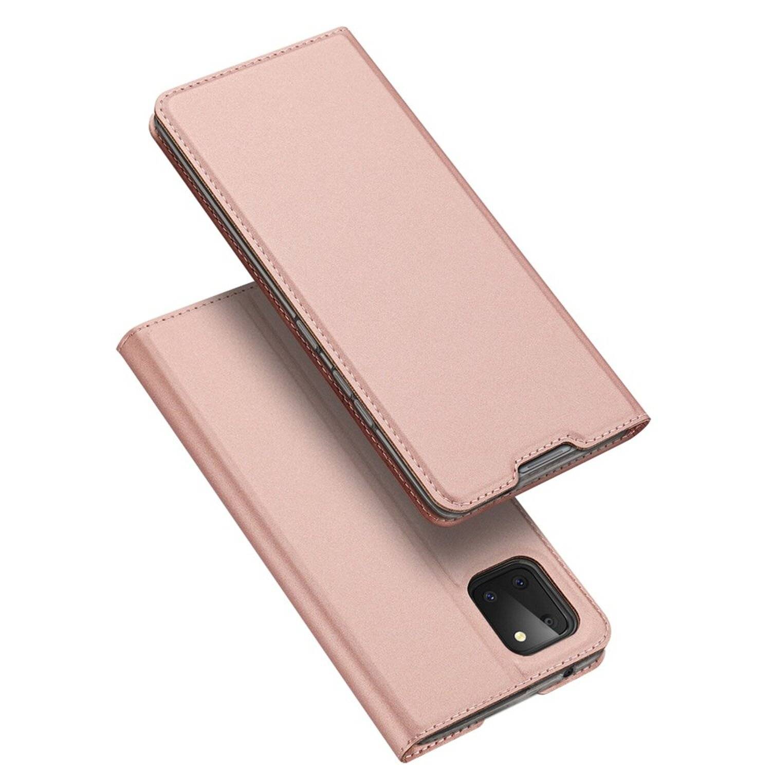 Buch Tasche "Dux Ducis" für XIAOMI REDMI NOTE 10 PRO MAX Handy Hülle Etui Schutzhülle mit Standfunktion, Kartenfach Gold