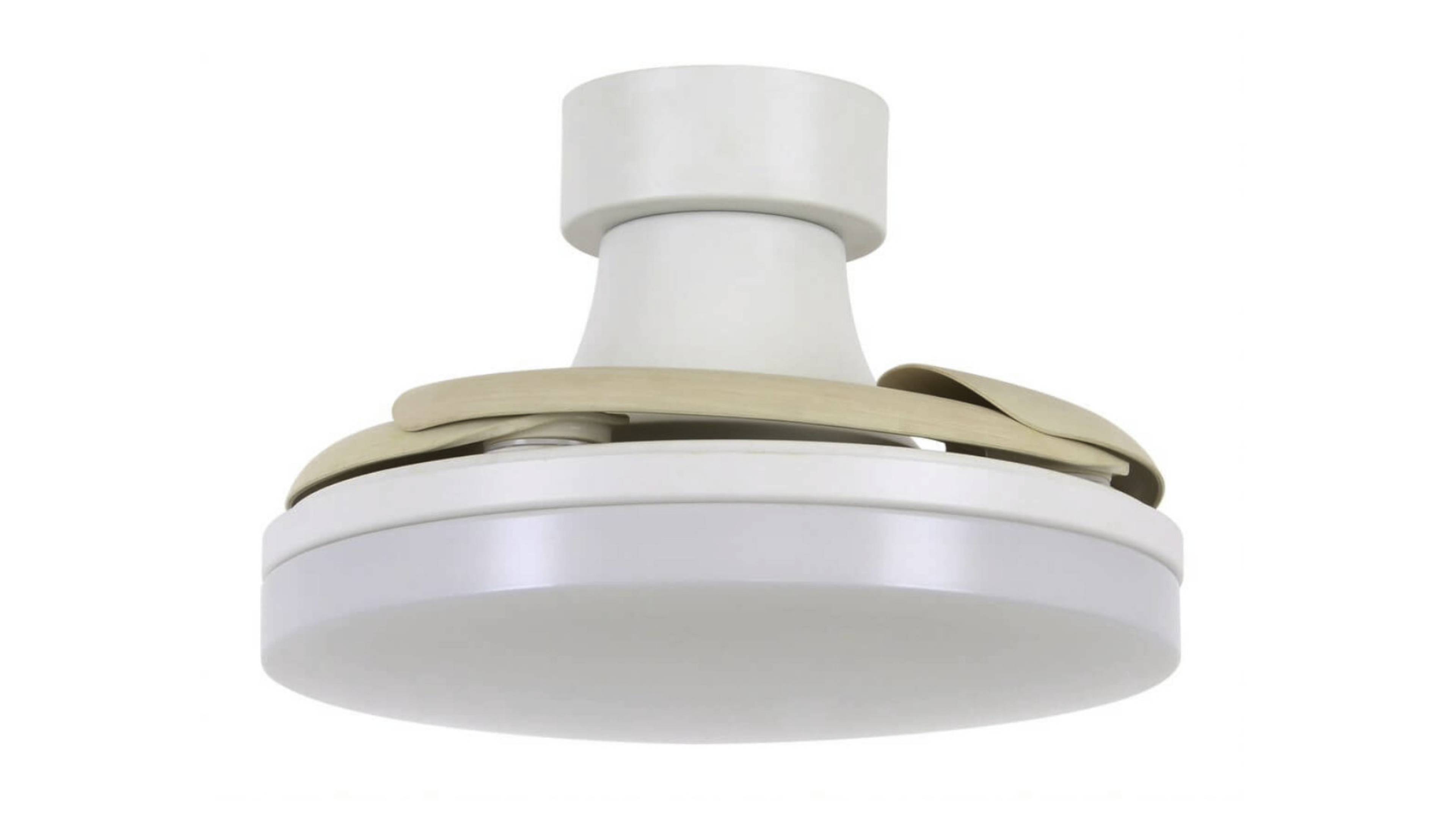 Energiespar Deckenventilator Fanaway Orbit Weiß mit LED