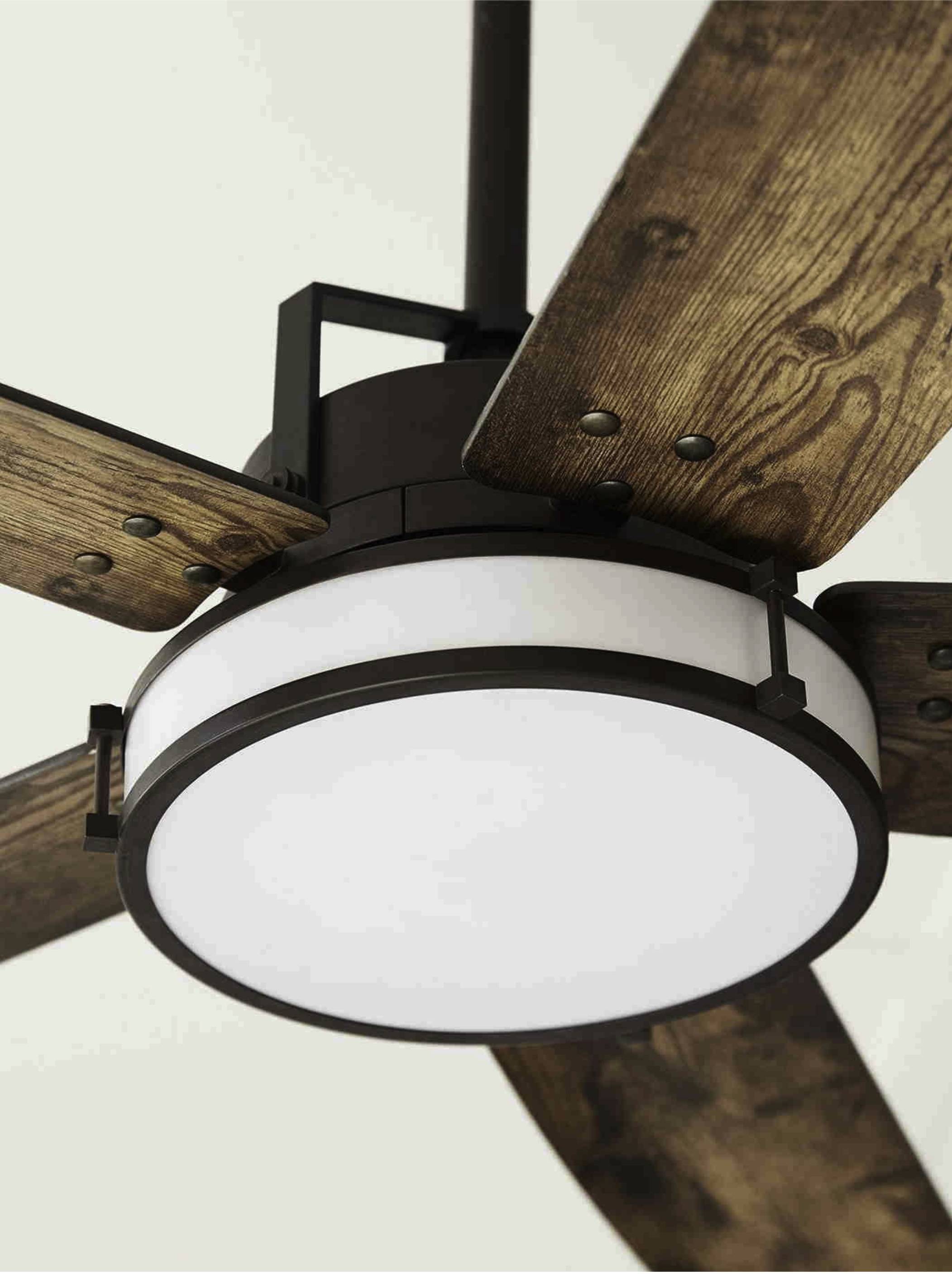 DC Deckenventilator Louisville Bronze mit LED