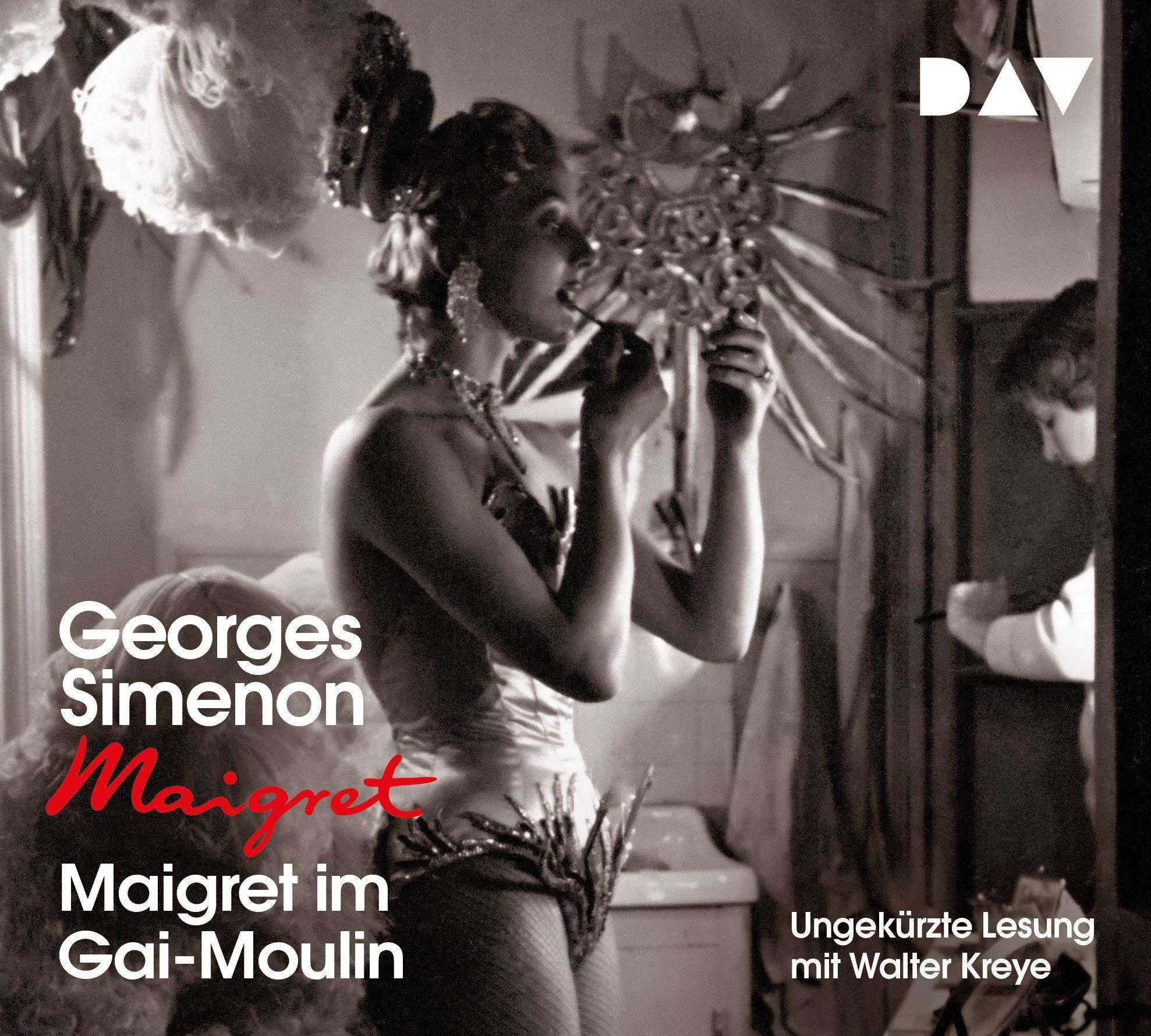 Maigret im Gai-Moulin, 4 Audio-CD Ungekürzte Lesung mit Walter Kreye (4 CDs), Lesung. CD Standard Audio Format
