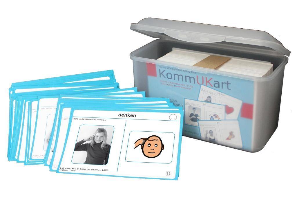 KommUKart UK Kommunikationskarten: Wörter des Kernvokabulars