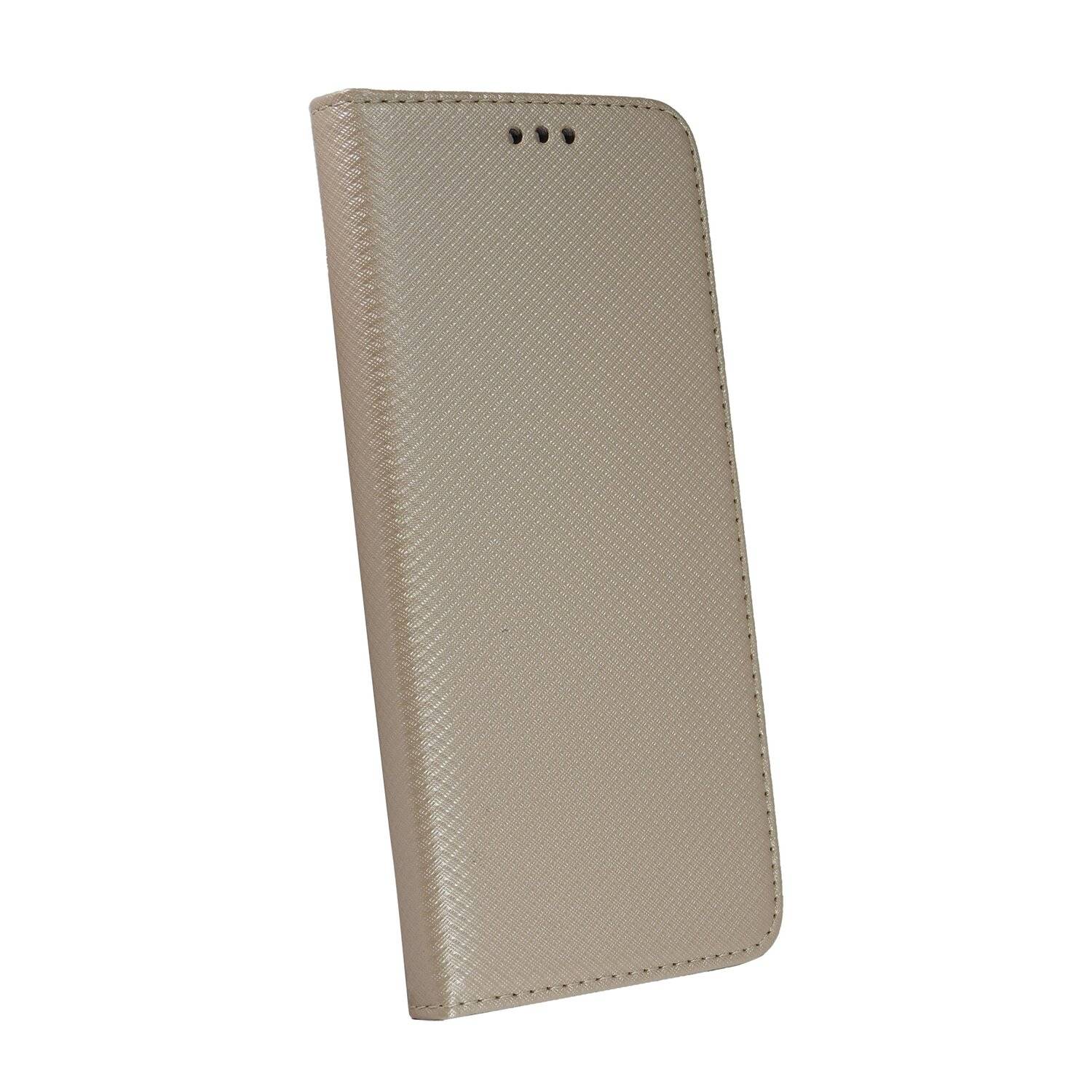 Buch Tasche "Smart" für XIAOMI POCO M3 Handy Hülle Etui Brieftasche Schutzhülle mit Standfunktion, Kartenfach Gold