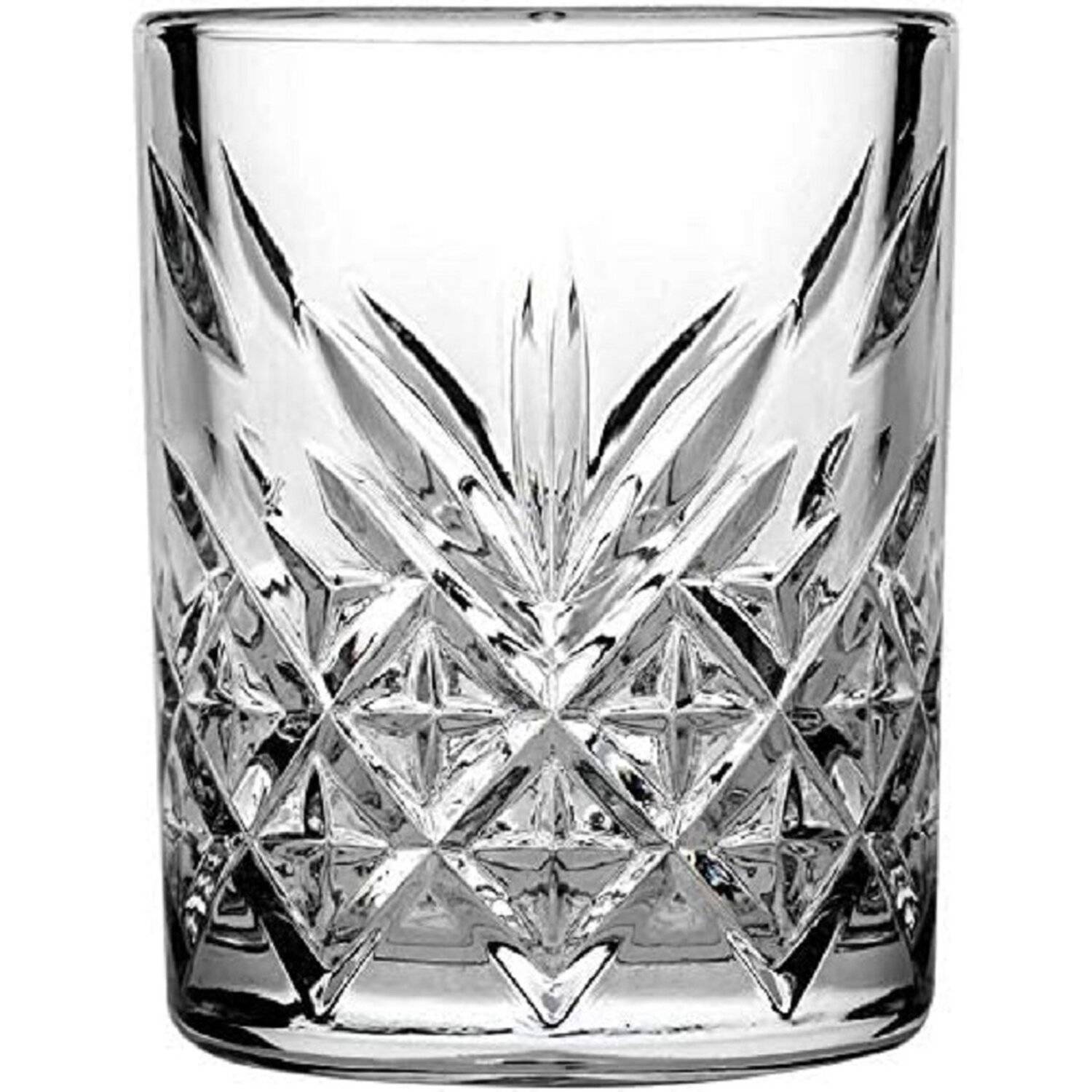 Pasabahce 52780 Whisky Timeless Schnapsglas, Shotglas, Stamper, 60ml, Glas, transparent, 4er-Set