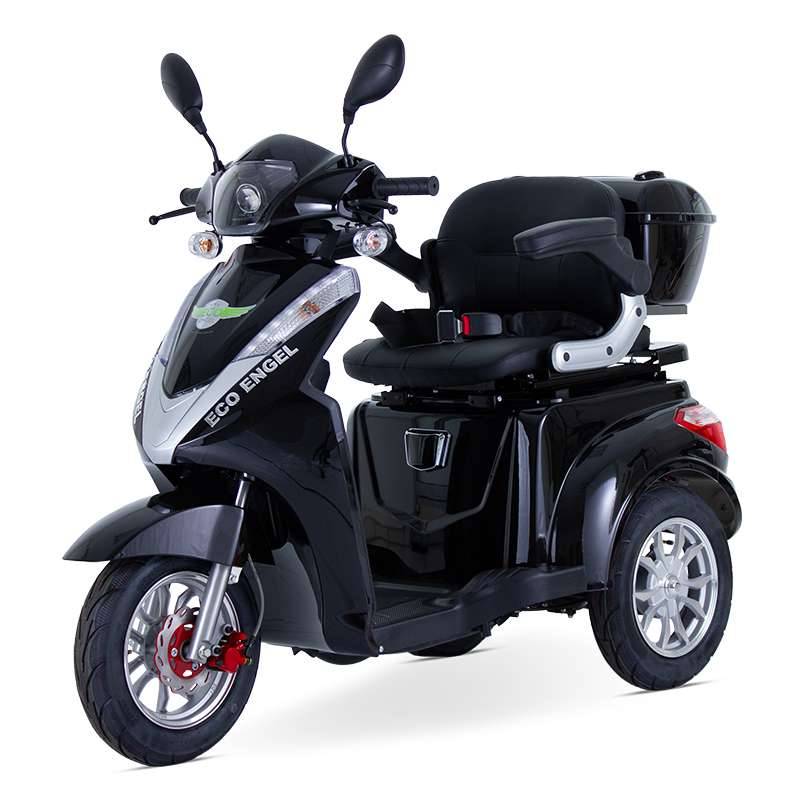 ECO ENGEL 501 Schwarz 30 Ah Li-Io Akku Senioren Roller 25 km/h Seniorenmobil