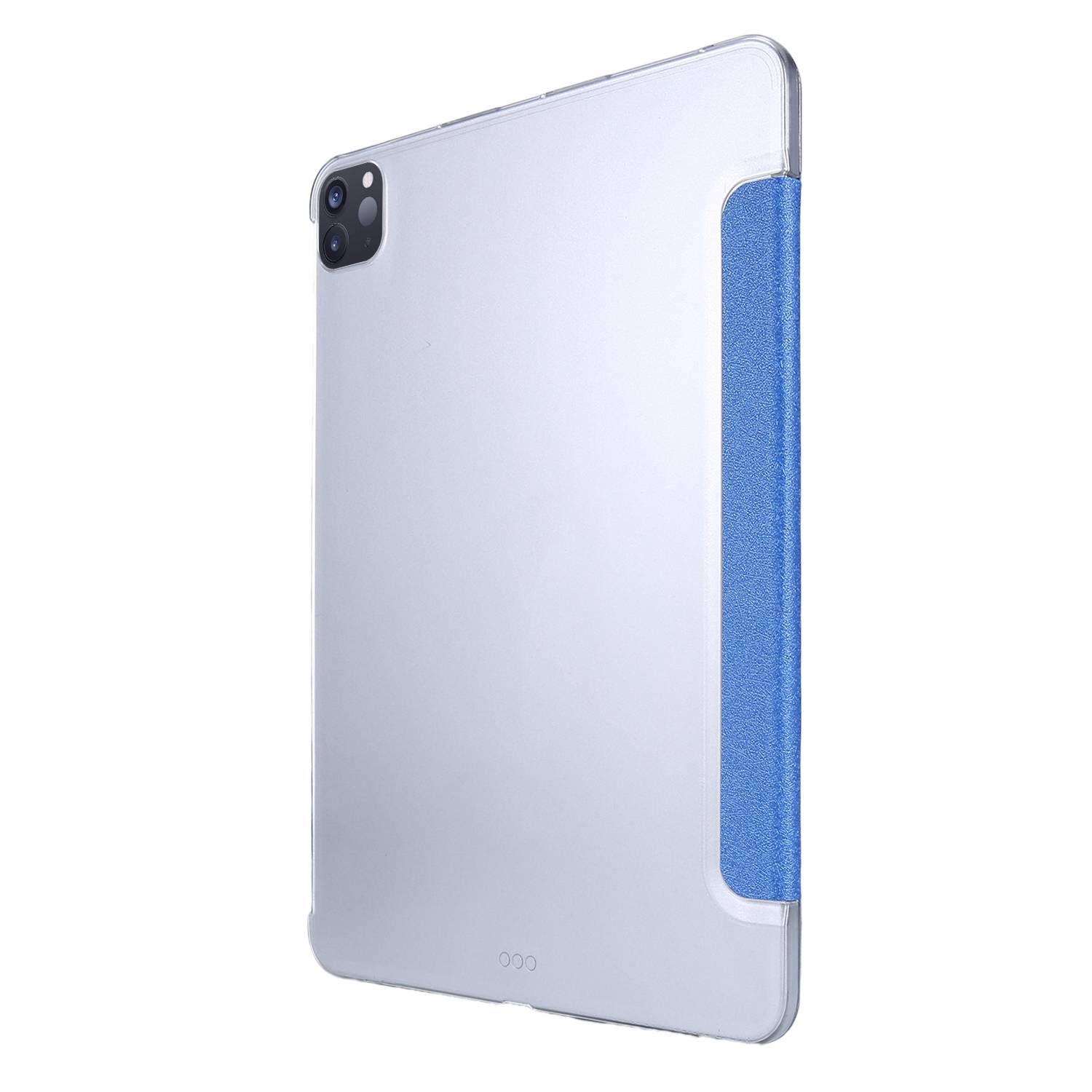 Für Apple iPad Air 13 2024 / Pro 12.9 2021 3 folt Wake UP Smart Cover Tablet Tasche Dunkel Blau Etuis