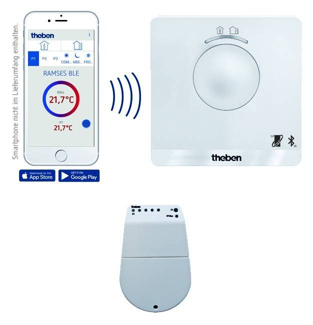 Theben Digital-Uhrenthermostat RAMSES 816 BLE
