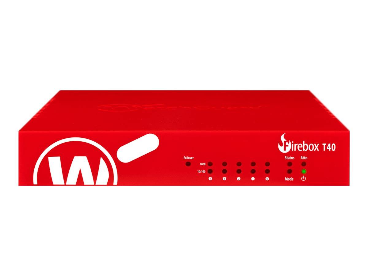 WatchGuard Firebox T40 - Sicherheitsgerät - mit 3 Jahre Total Security Suite