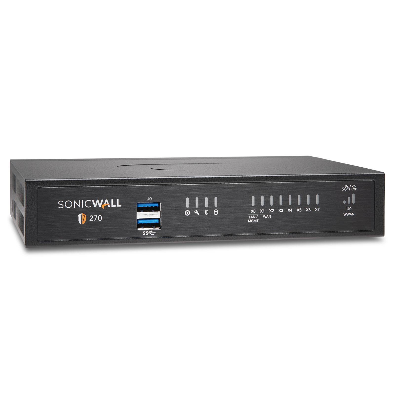 SonicWall TZ 270 Firewall TotalSecure Advanced Edition, 1 Jahr