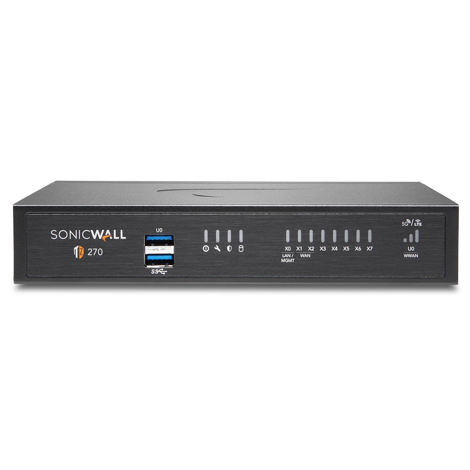 SonicWall TZ 270 Firewall TotalSecure Advanced Edition, 1 Jahr