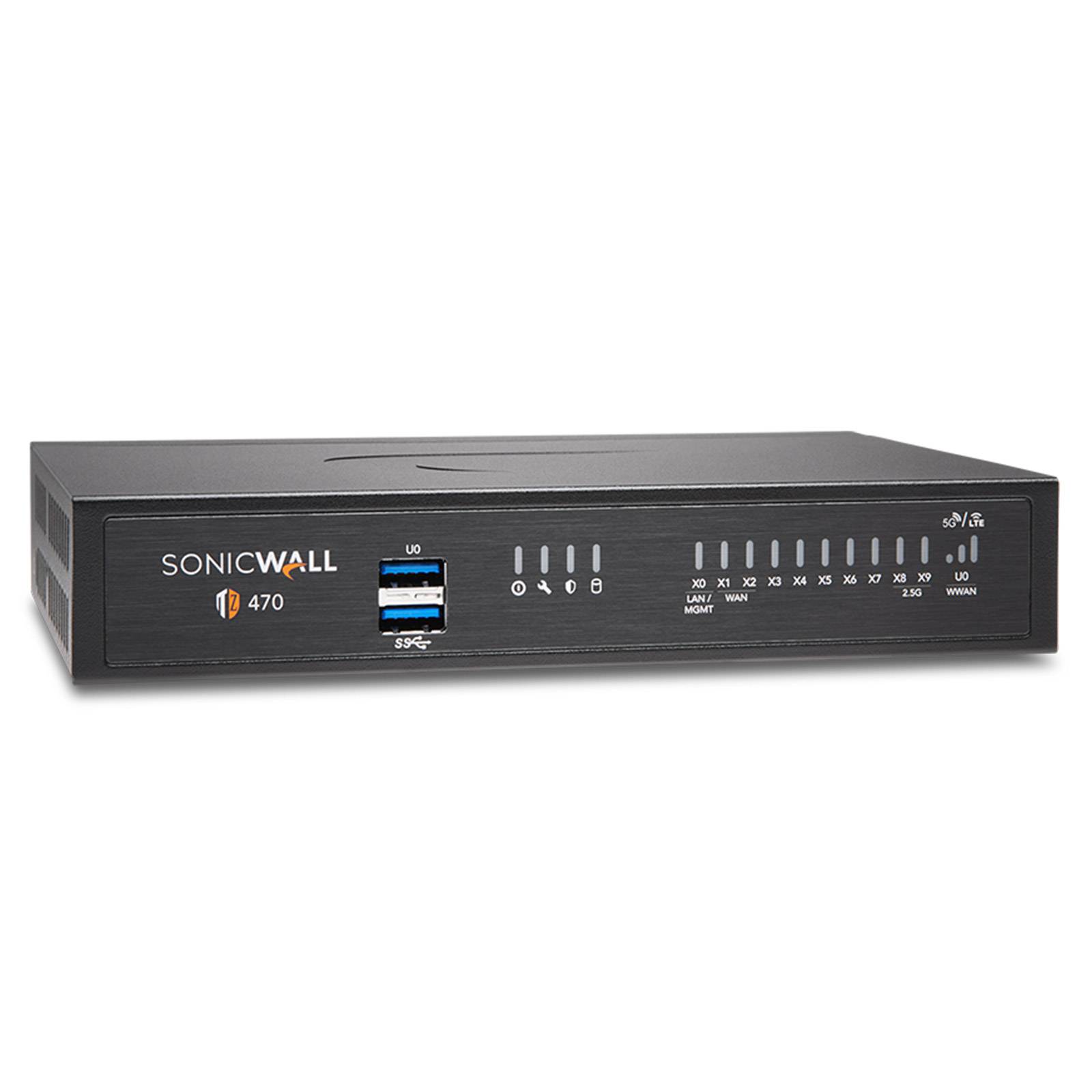 SonicWall TZ 470 Firewall TotalSecure Advanced Edition, 1 Jahr