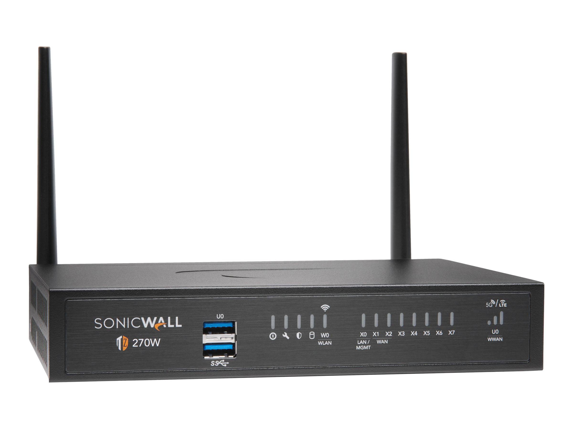 SonicWall TZ270W - Advanced Edition - Sicherheitsgerät - GigE, 802.11ac Wave 2 - Wi-Fi 5 - 2.4 GHz, 5 GHz - onicWALL Secure Upgrade Plus Programm (2