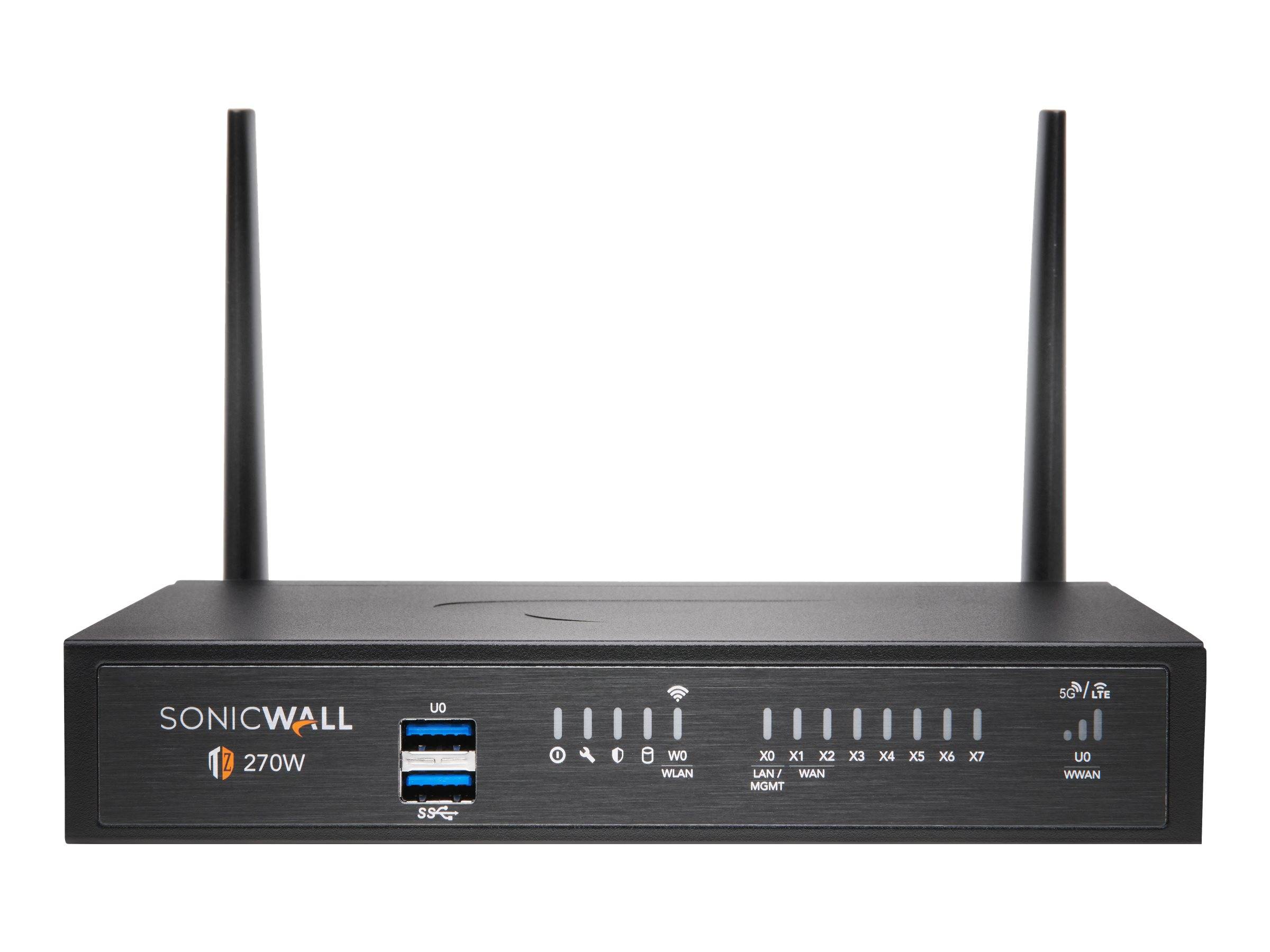 SonicWall TZ270W - Advanced Edition - Sicherheitsgerät - GigE, 802.11ac Wave 2 - Wi-Fi 5 - 2.4 GHz, 5 GHz - onicWALL Secure Upgrade Plus Programm (2