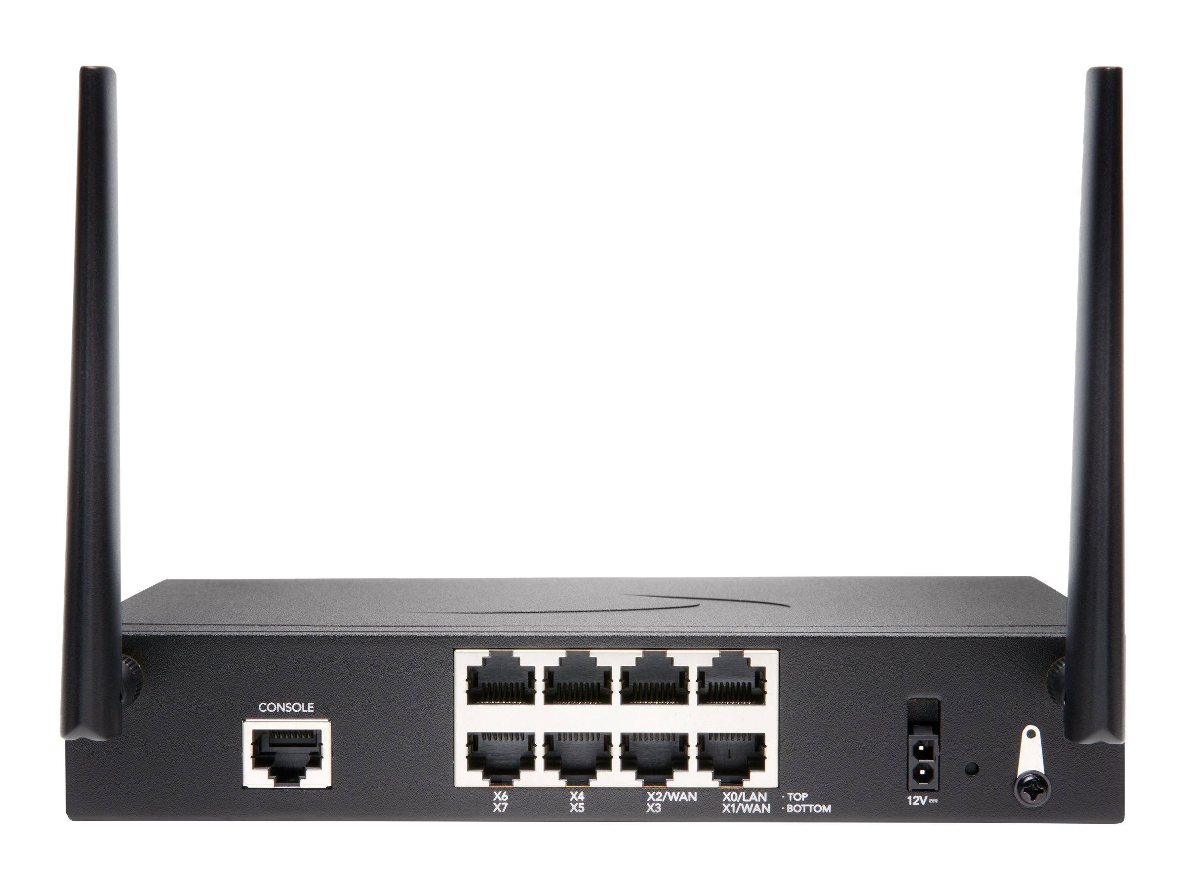 SonicWall TZ370W - Advanced Edition - Sicherheitsgerät - GigE, 802.11ac Wave 2 - Wi-Fi 5 - 2.4 GHz, 5 GHz - onicWALL Secure Upgrade Plus Programm (3