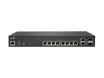 SonicWall Switch SWS12-10FPOE - Switch - managed - 10 x 10/100/1000 (PoE+)