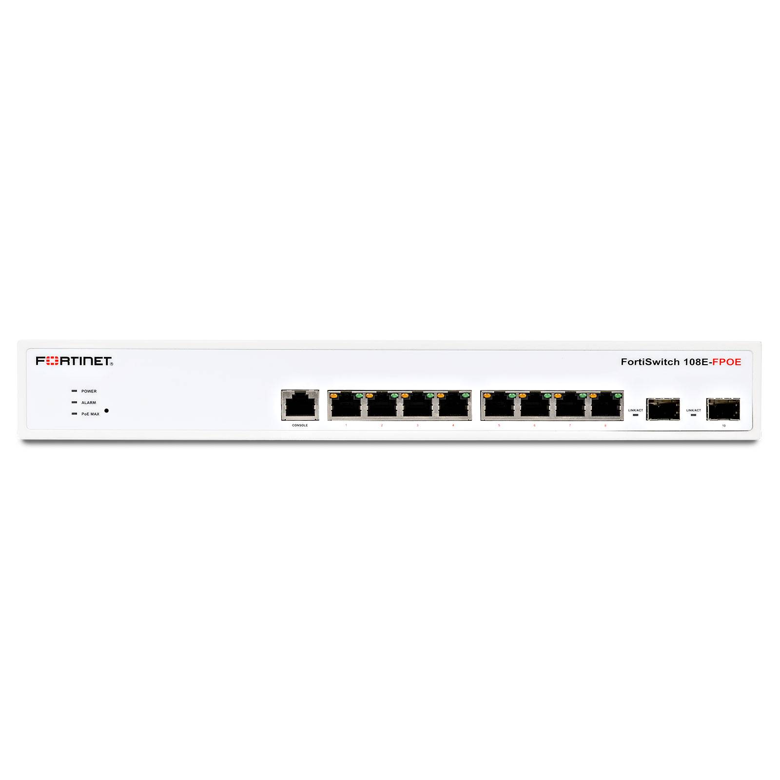 Fortinet FortiSwitch FS-108E-FPOE Netzwerk-Switch