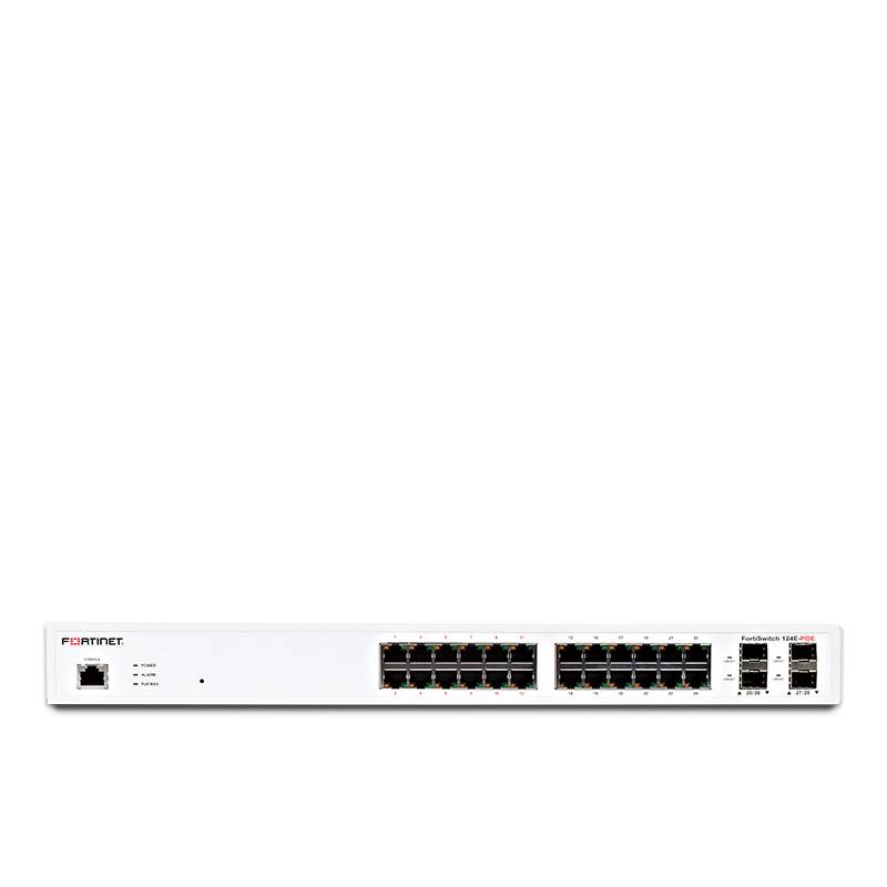Fortinet FortiSwitch FS-124E-FPOE Netzwerk-Switch