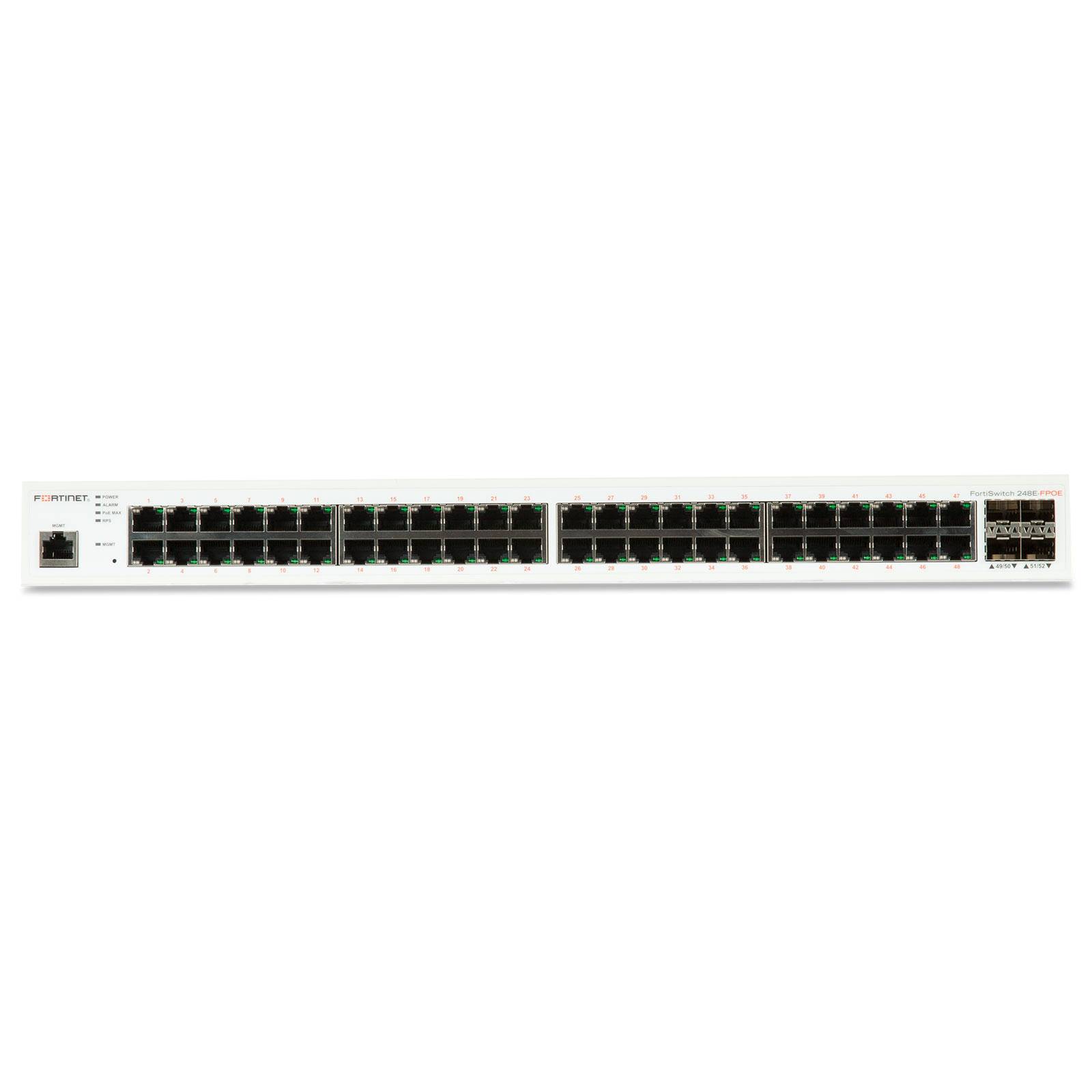 Fortinet FortiSwitch FS-248E-FPOE Netzwerk-Switch