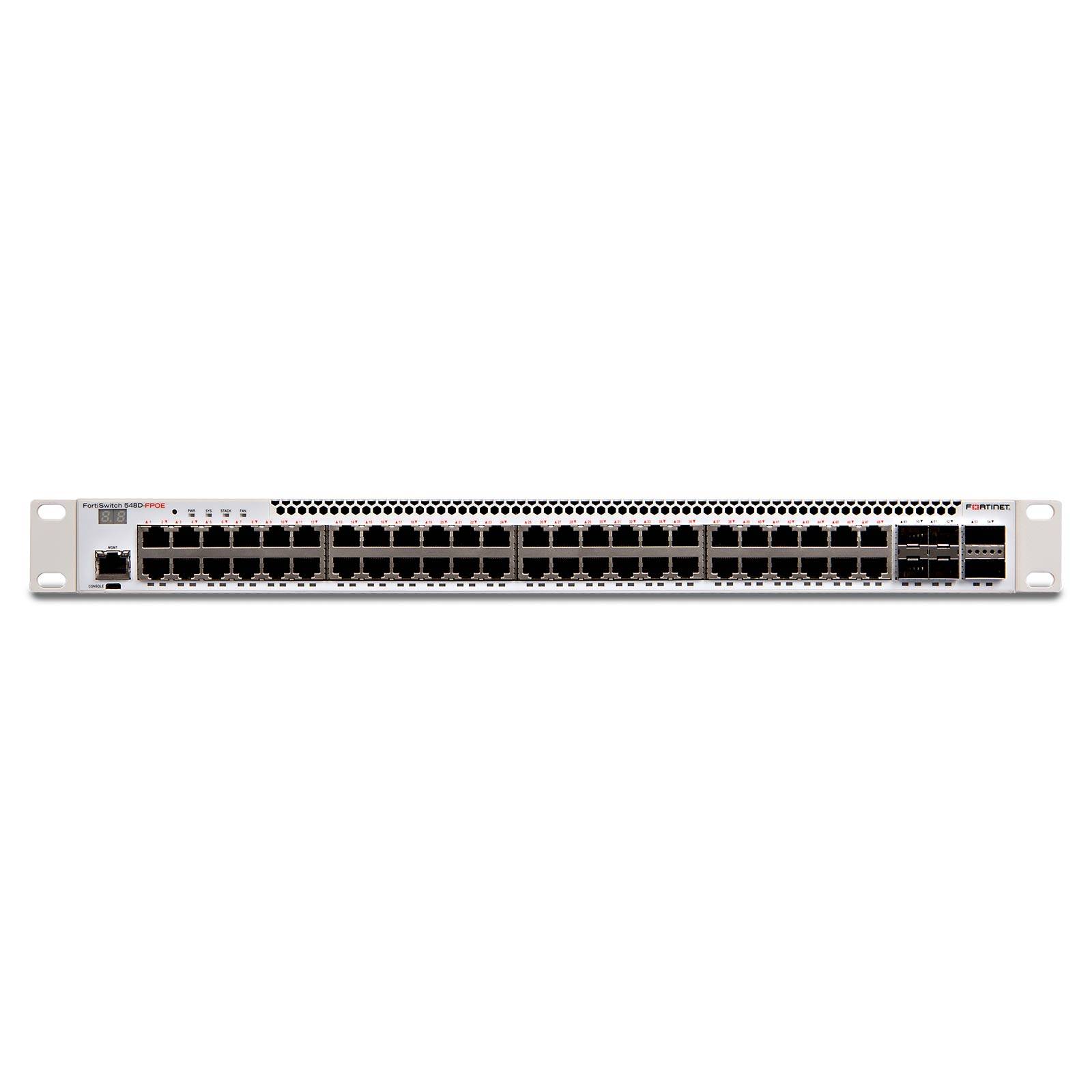Fortinet FortiSwitch FS-548D-FPOE Netzwerk-Switch