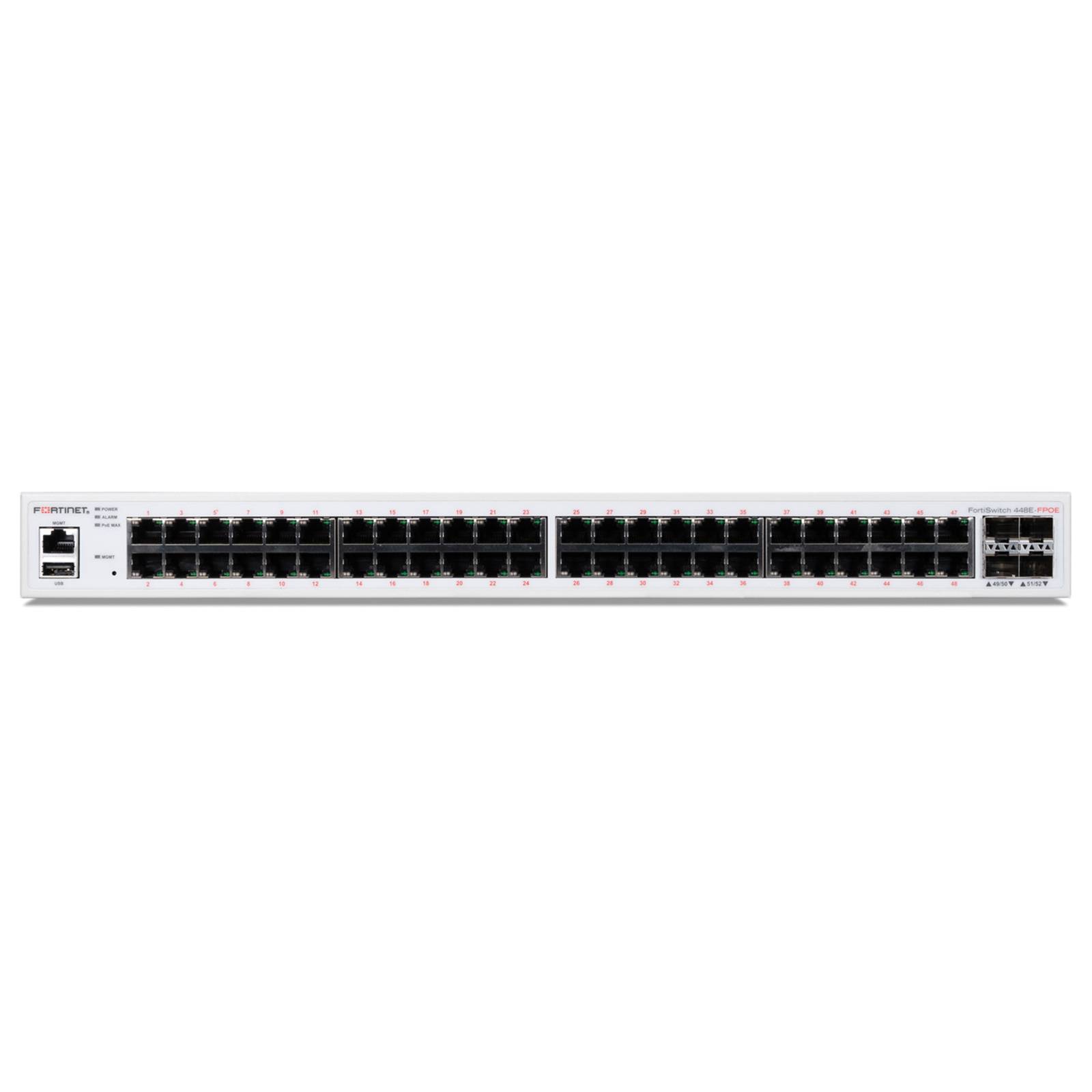 Fortinet FortiSwitch FS-448E-FPOE Netzwerk-Switch