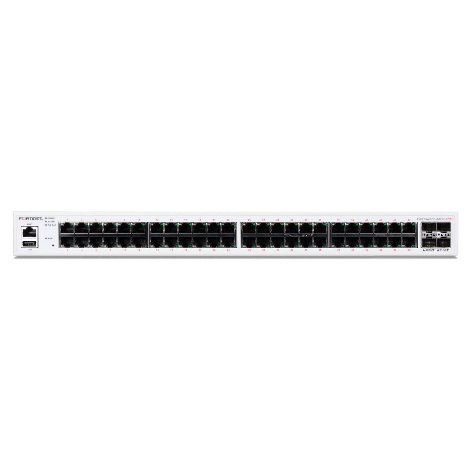 Fortinet FortiSwitch FS-448E-POE Netzwerk-Switch