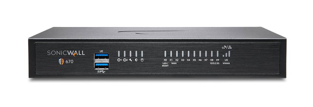 SonicWall TZ670 - Advanced Edition - Sicherheitsgerät