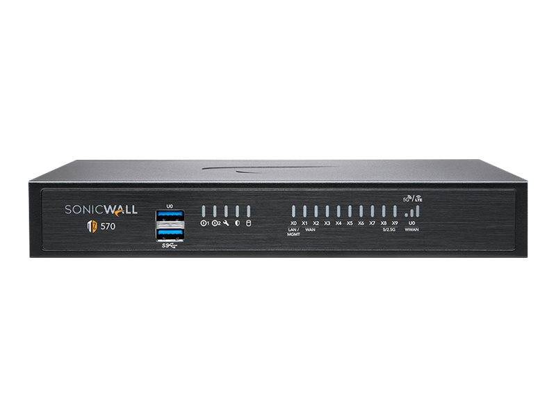 SonicWall TZ570P - Advanced Edition - Sicherheitsgerät - GigE, 5 GigE - onicWALL Secure Upgrade Plus Programm (2 Jahre Option)