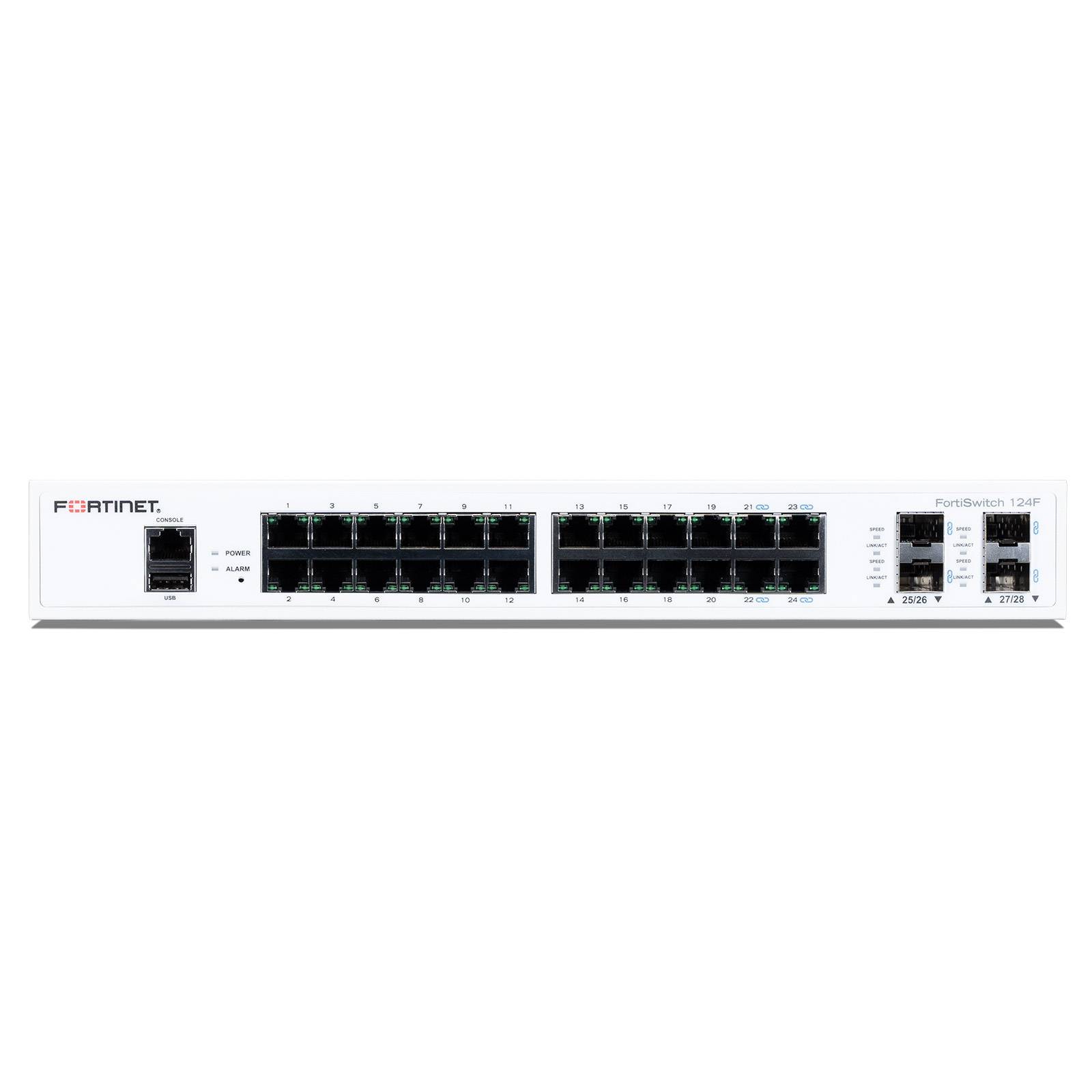 Fortinet FortiSwitch 124F Netzwerk-Switch