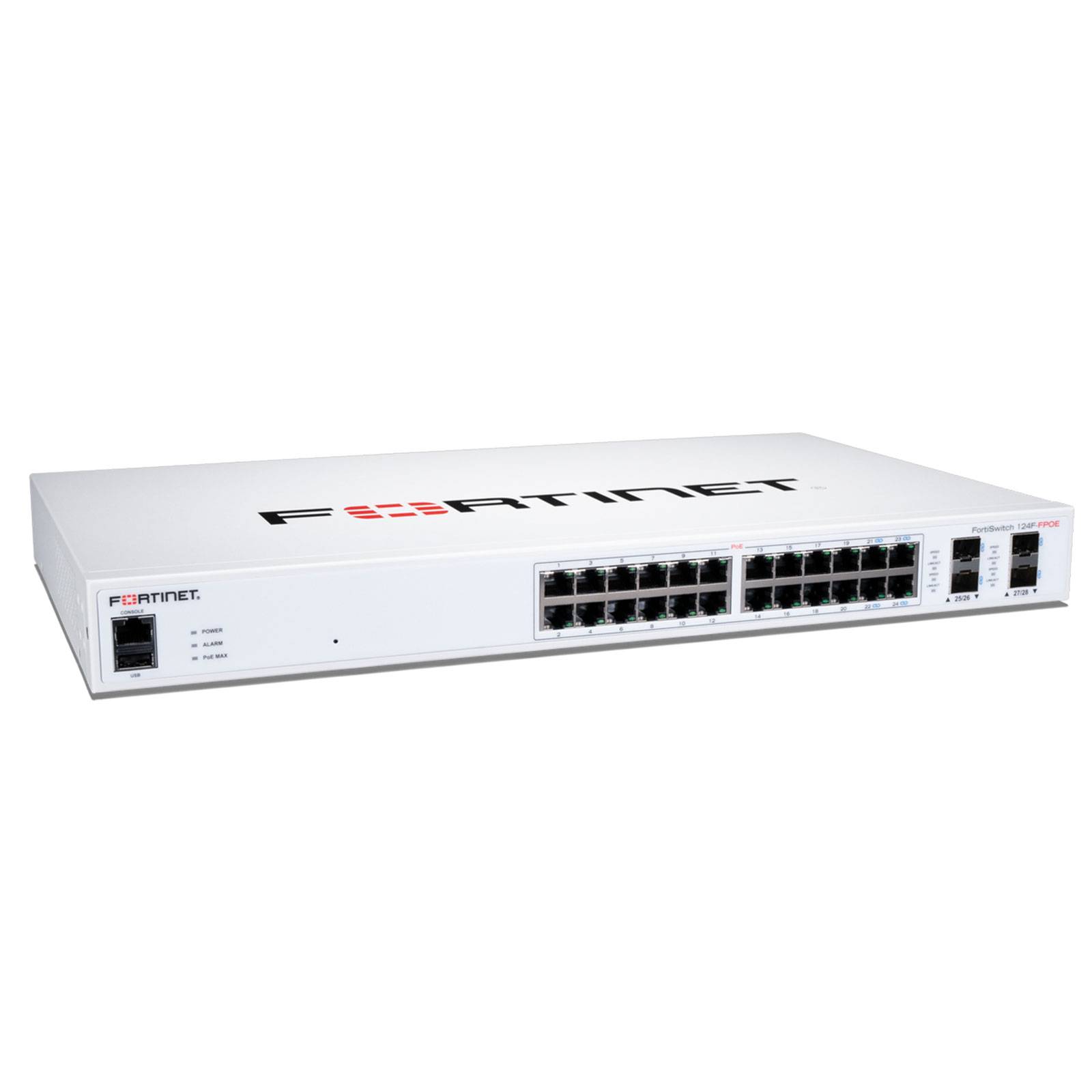 Fortinet FortiSwitch 124F-FPOE Netzwerk-Switch