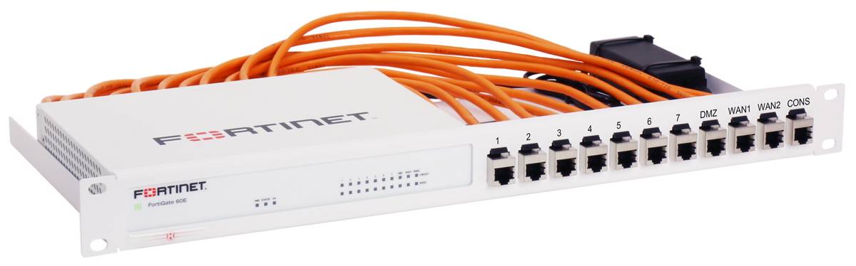 Rackmount.IT RM-FR-T10I - Rackmontagesatz - RJ-45 X 11 - RAL 9003, Signal White - 1U - 48.3 cm (19")