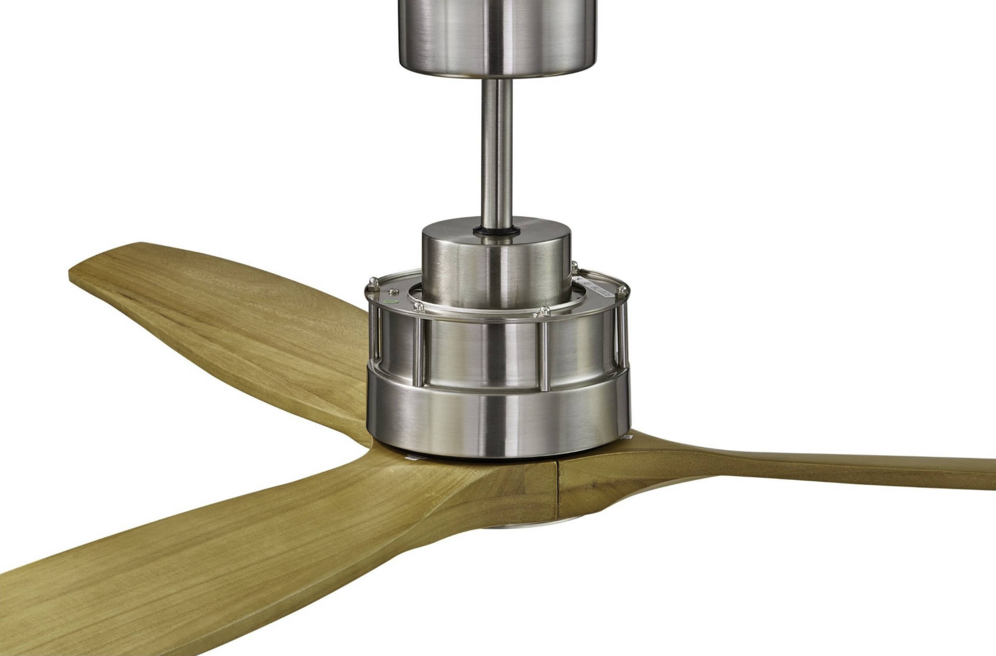 Energiespar Deckenventilator Airfusion Akmani Chrom