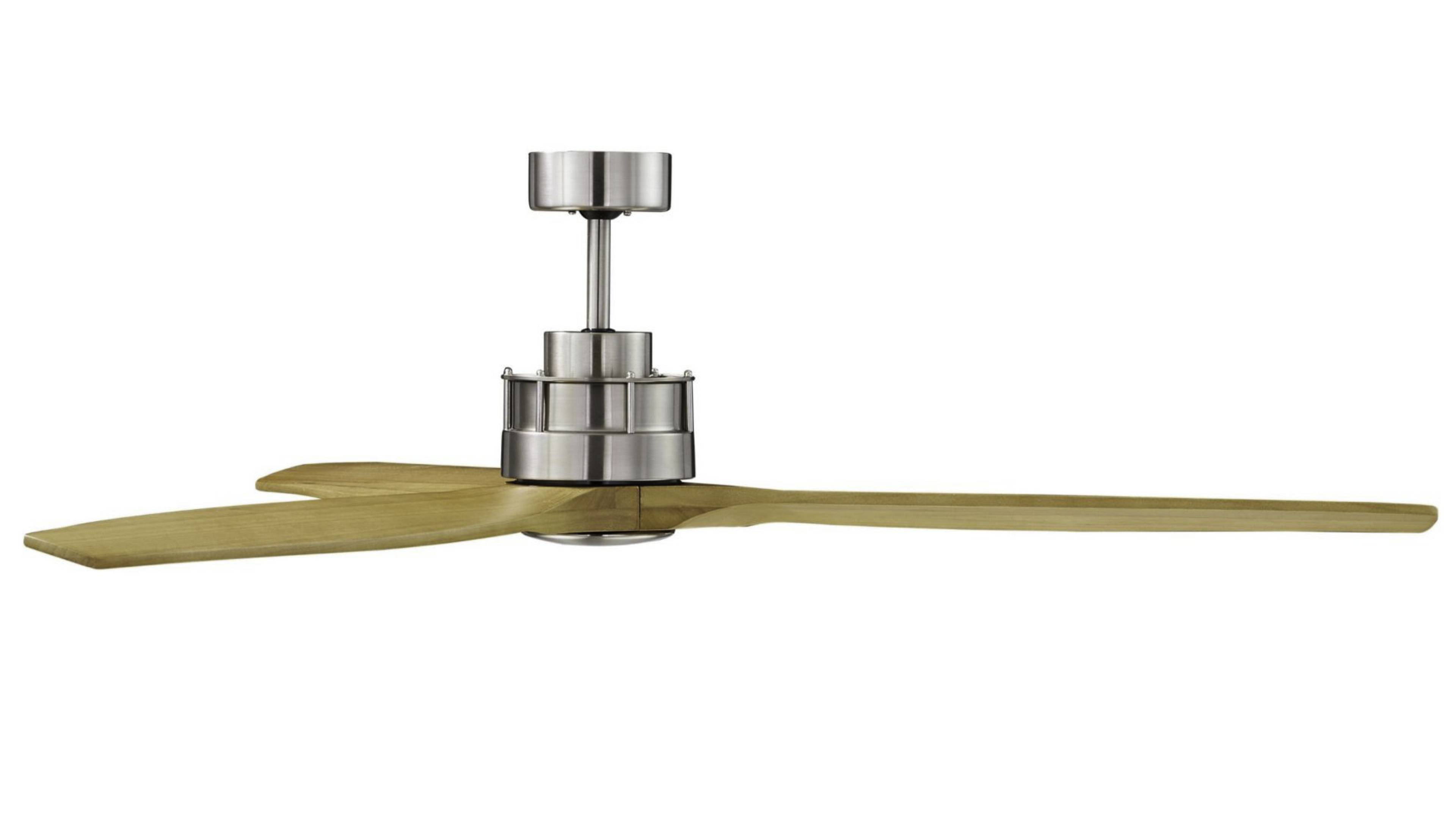 Energiespar Deckenventilator Airfusion Akmani Chrom