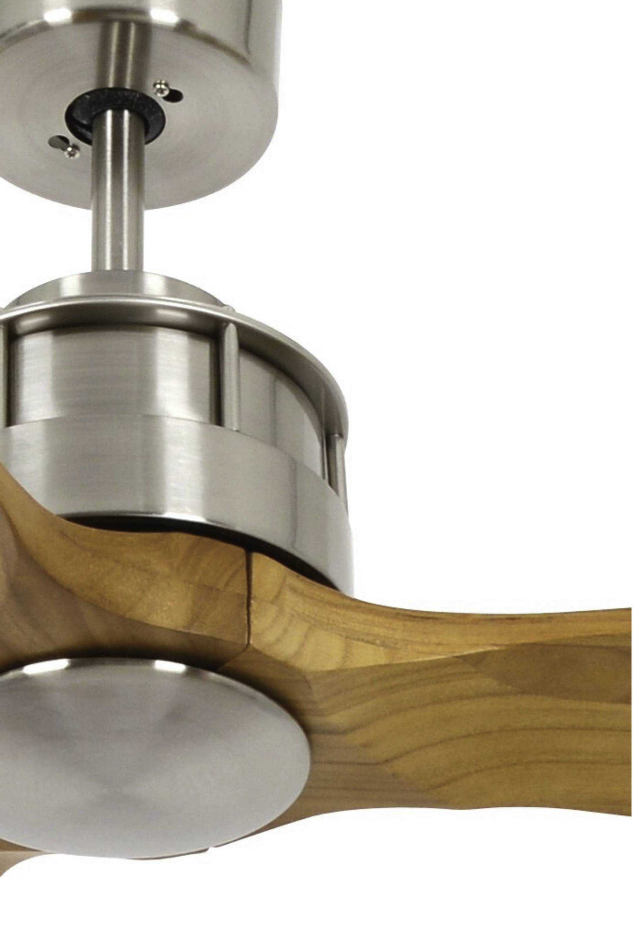 Energiespar Deckenventilator Airfusion Akmani Chrom