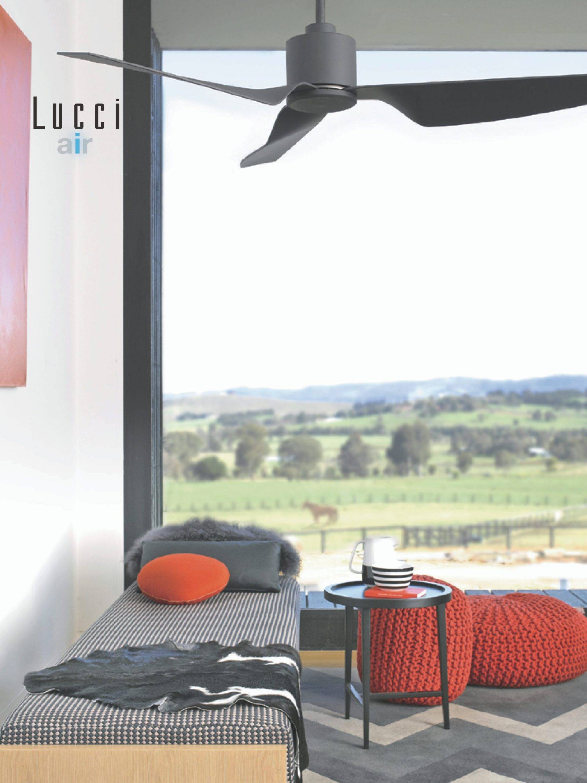 Energiespar Deckenventilator Airfusion Climate II Graphit