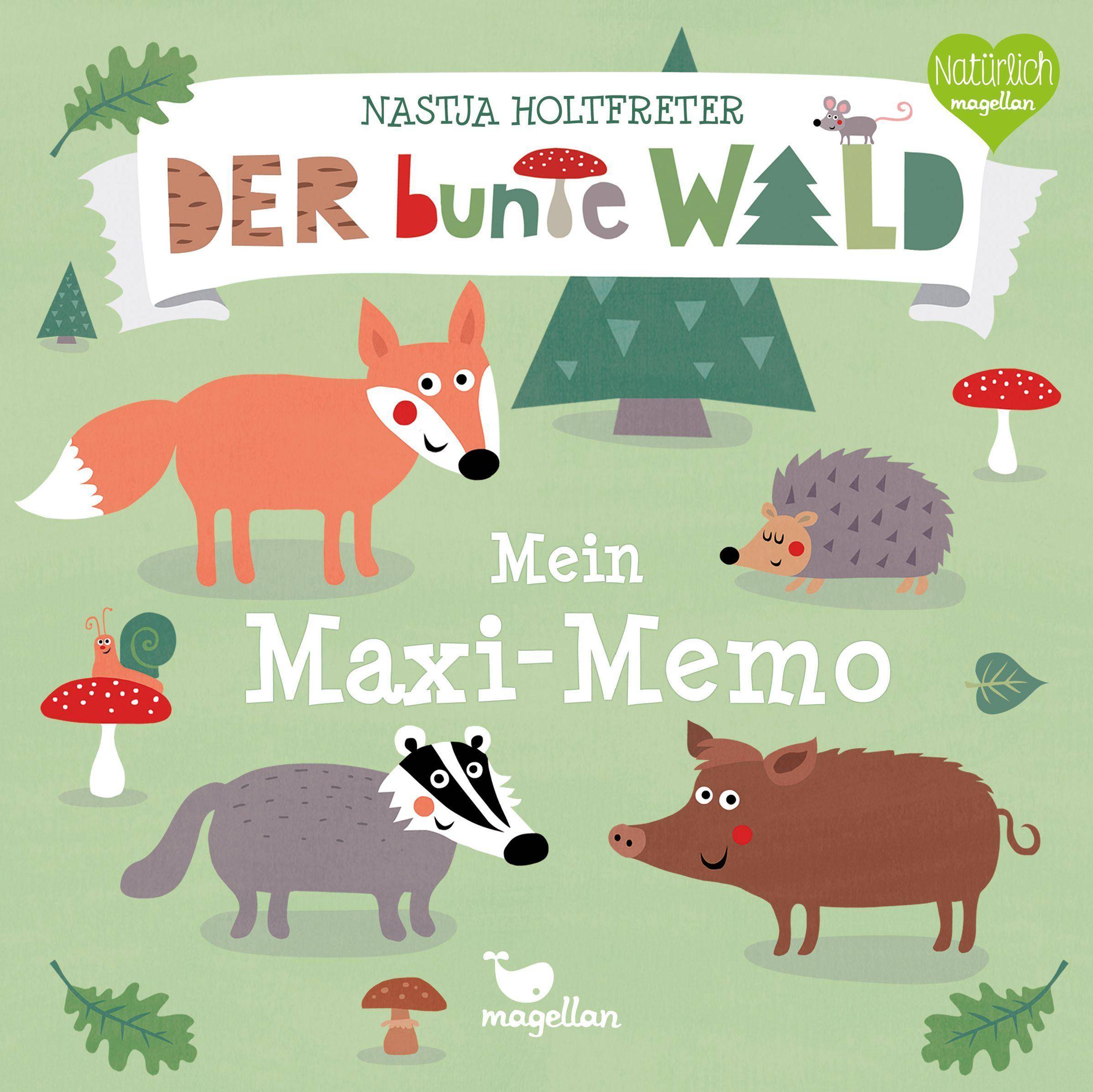 Der bunte Wald - Mein Maxi-Memo Bunte Welt