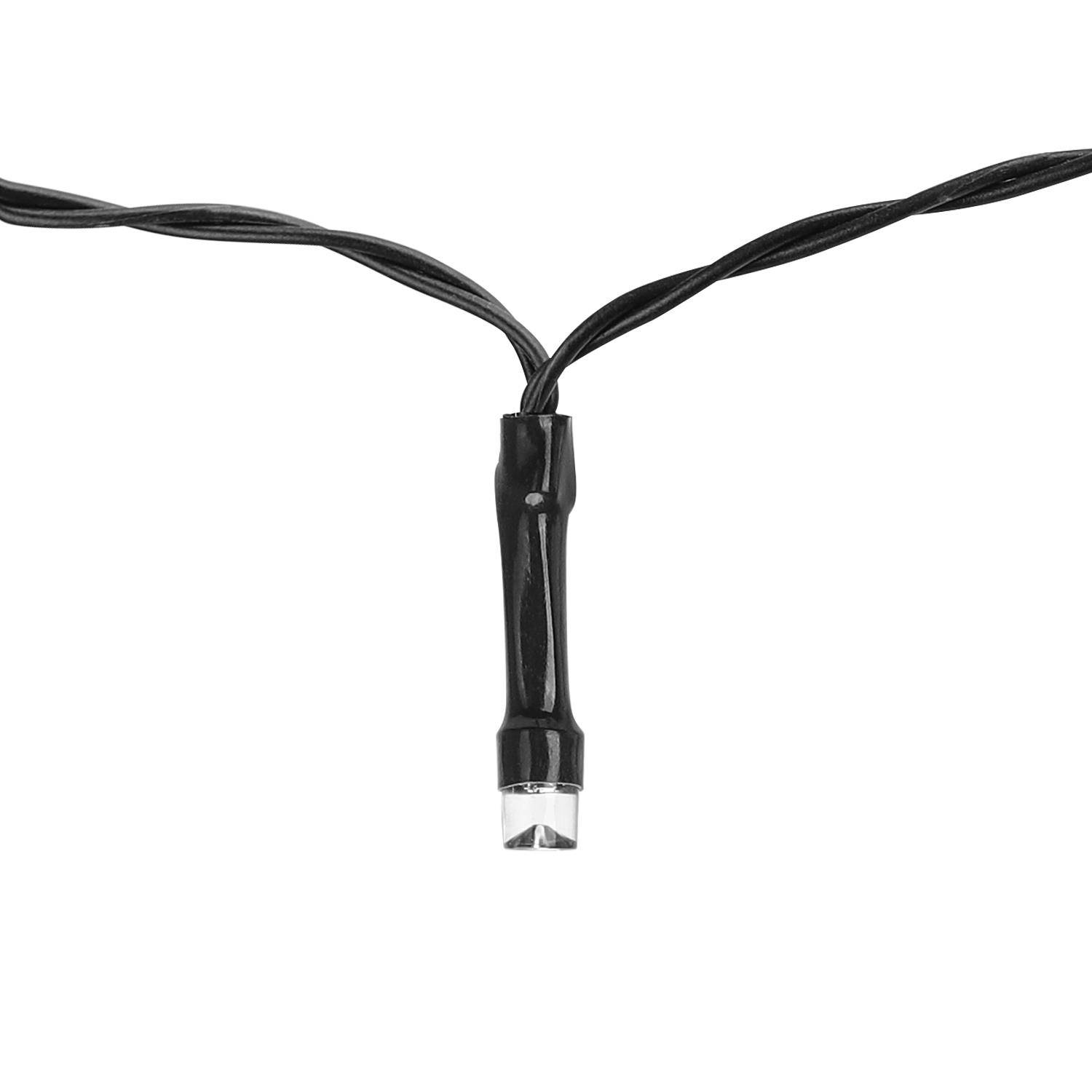 LED-Solar-Lichterkette, 100, multicolor