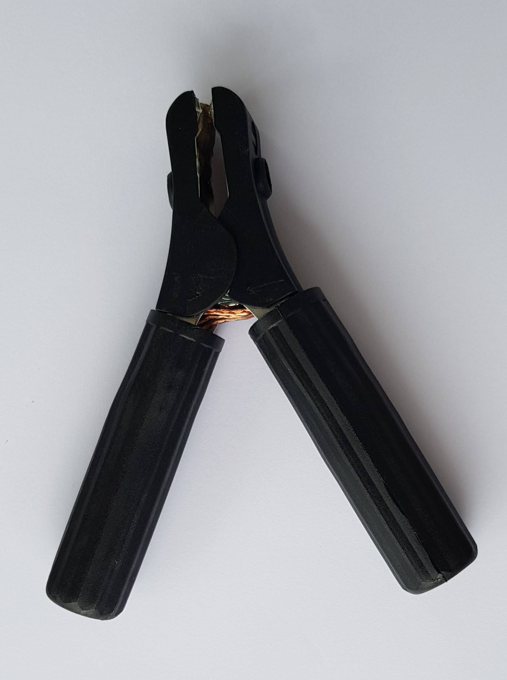 Deutronic Batterieladezange schwarz, 200A, vollisoliert